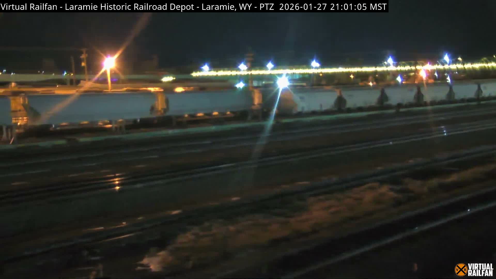 Laramie Historic Railroad Depot Live Cam - Laramie, Albany, Wyoming, USA 