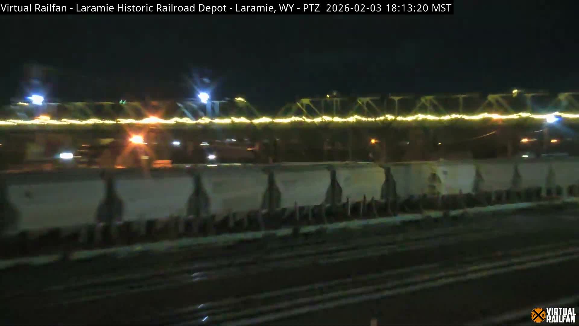 Laramie Historic Railroad Depot Live Cam - Laramie, Albany, Wyoming, USA 