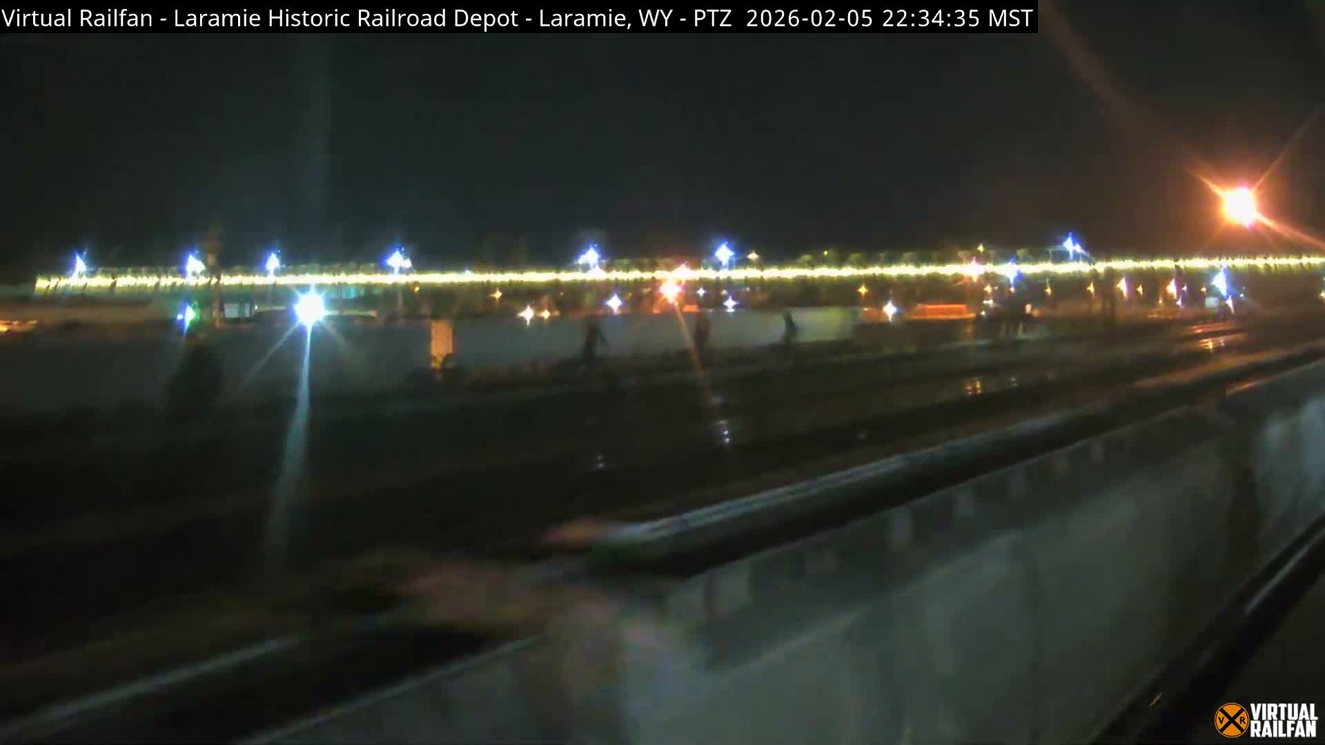Laramie Historic Railroad Depot Live Cam - Laramie, Albany, Wyoming, USA 