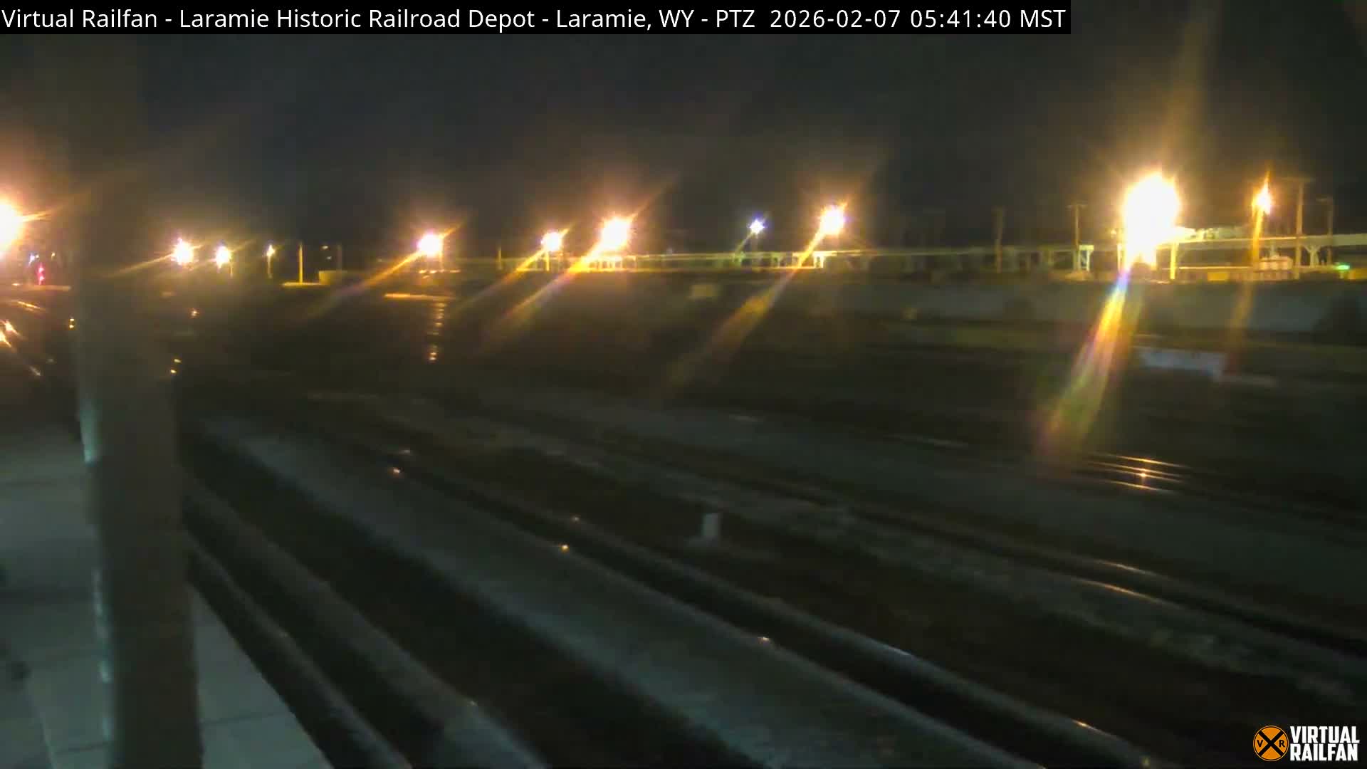 Laramie Historic Railroad Depot Live Cam - Laramie, Albany, Wyoming, USA 