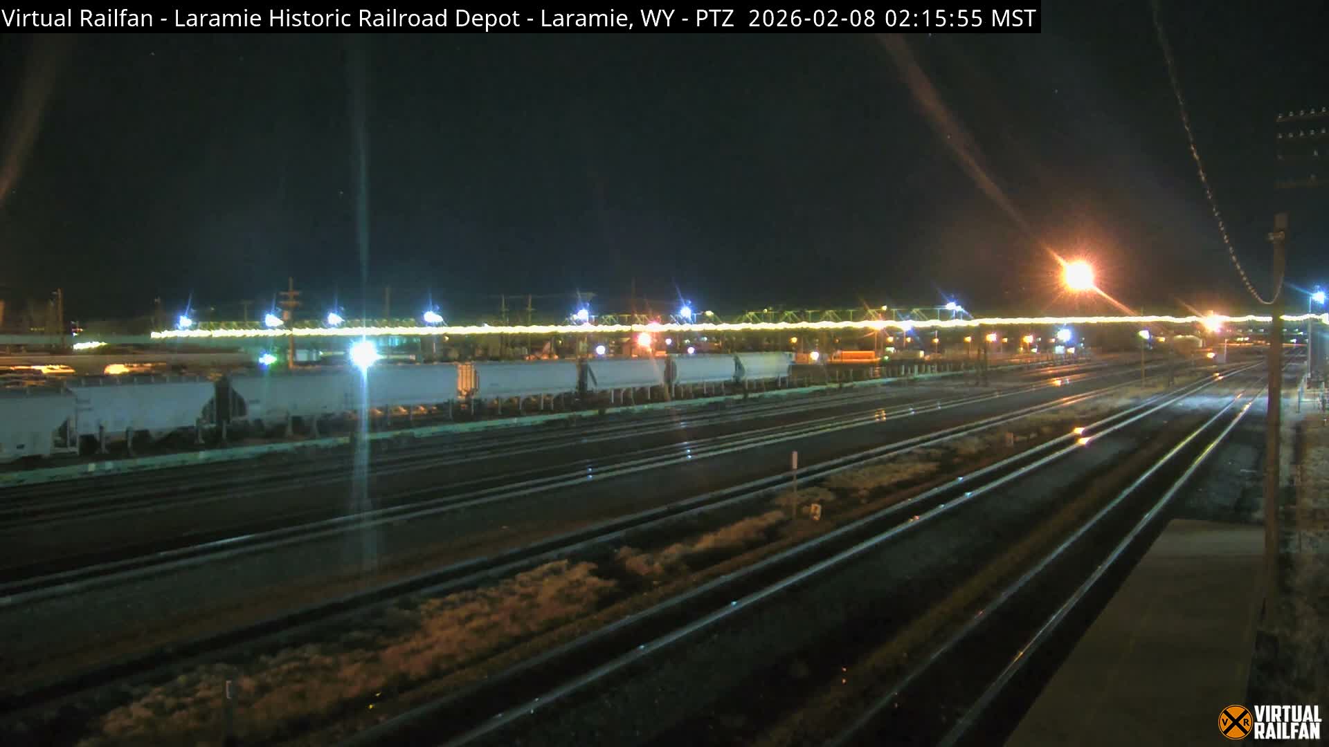 Laramie Historic Railroad Depot Live Cam - Laramie, Albany, Wyoming, USA 