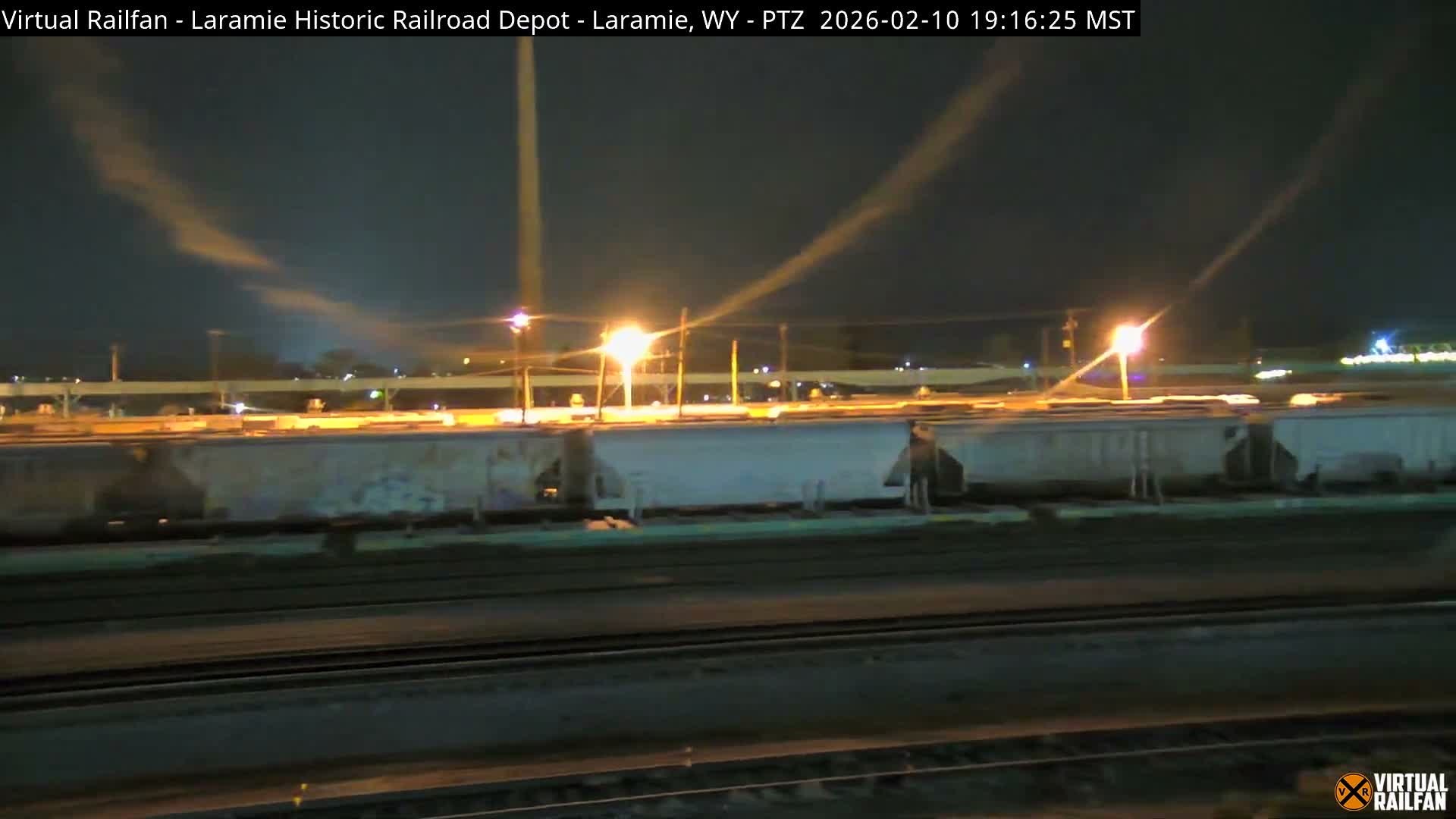 Laramie Historic Railroad Depot Live Cam - Laramie, Albany, Wyoming, USA 
