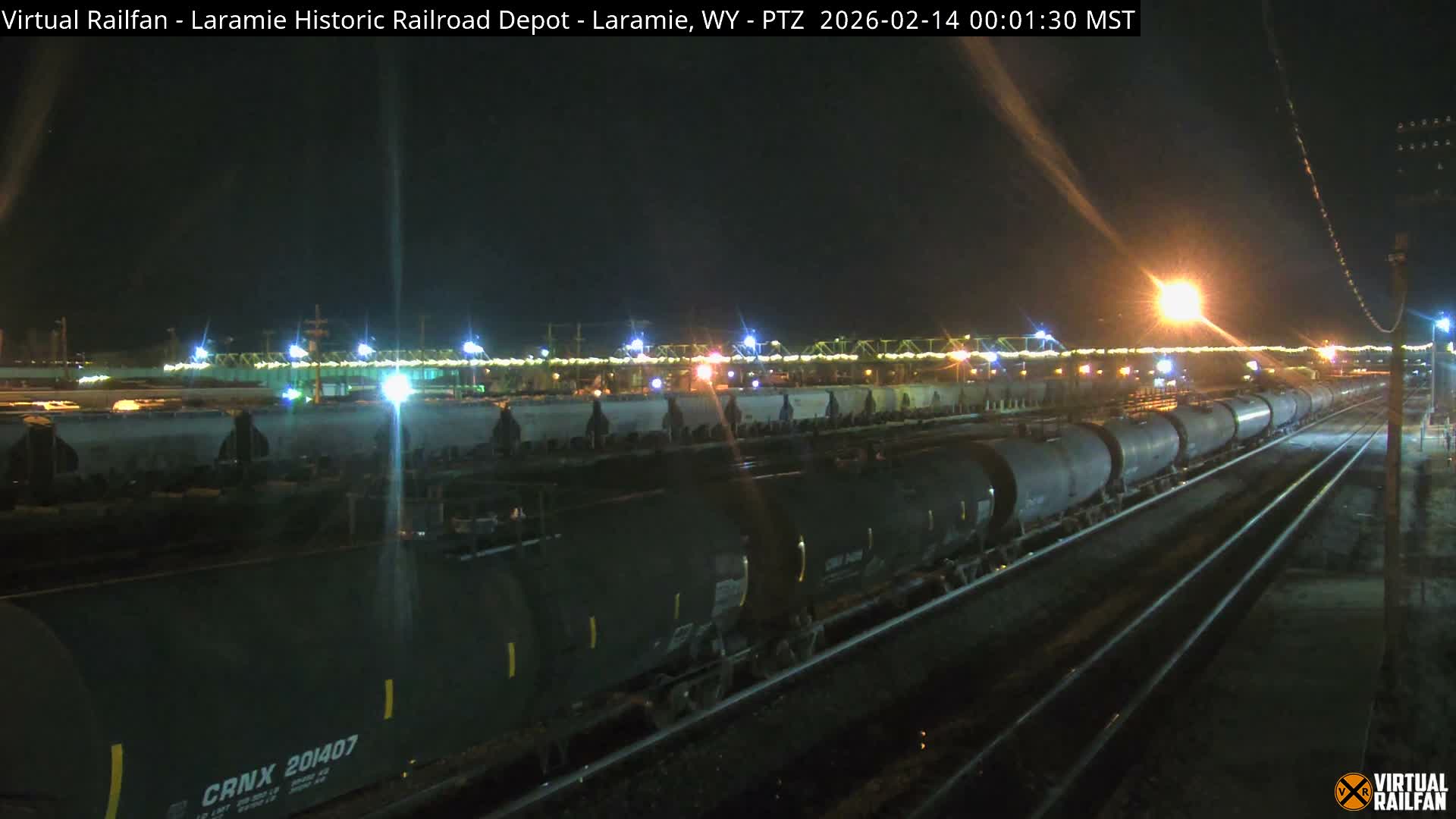Laramie Historic Railroad Depot Live Cam - Laramie, Albany, Wyoming, USA 