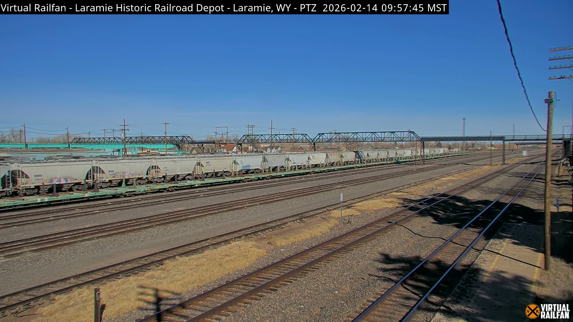 Laramie Historic Railroad Depot Live Cam - Laramie, Albany, Wyoming, USA 