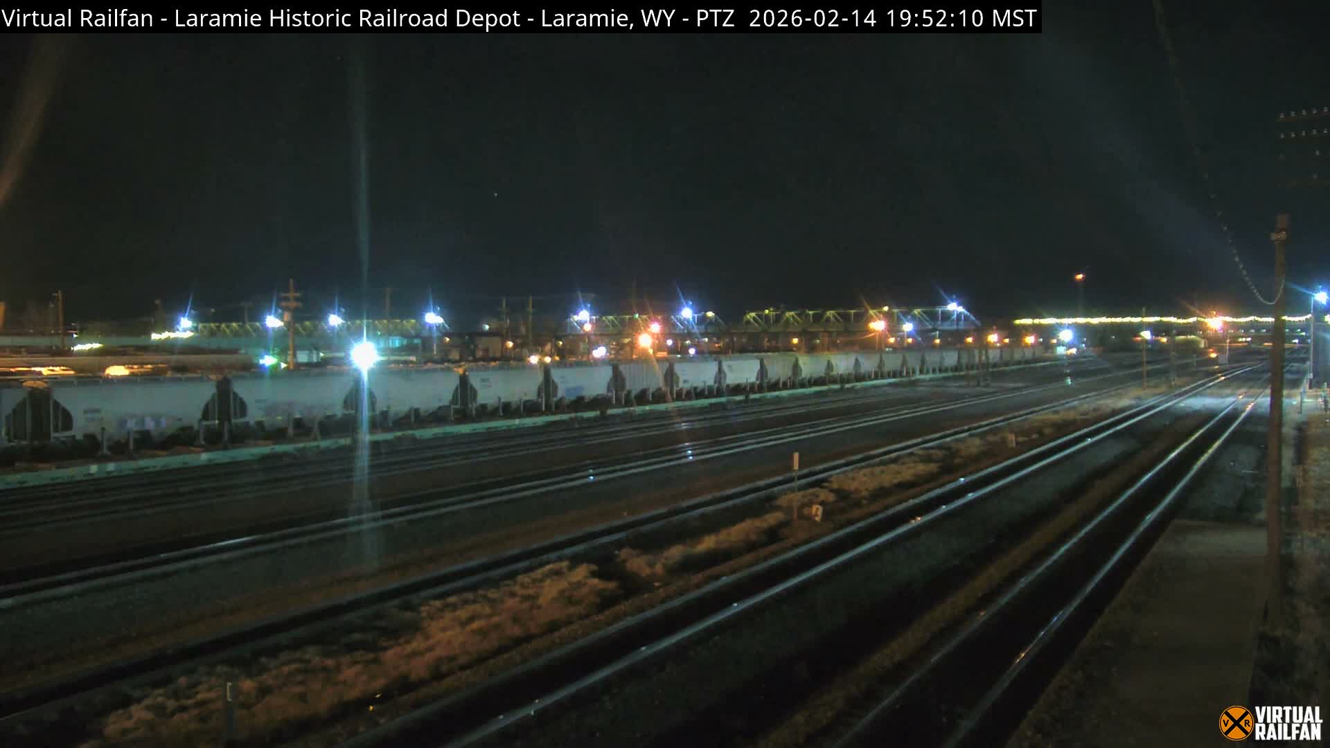 Laramie Historic Railroad Depot Live Cam - Laramie, Albany, Wyoming, USA 