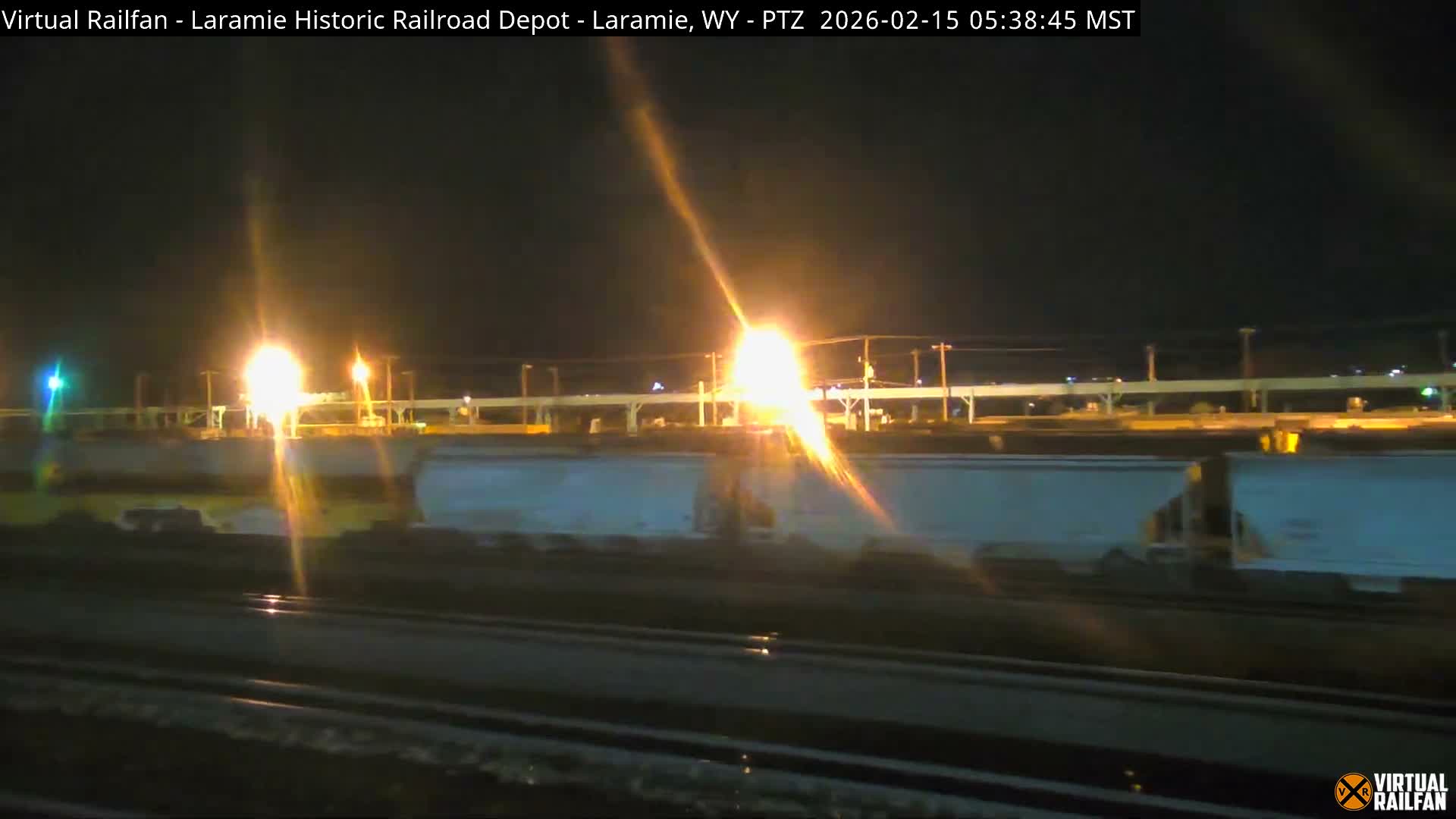 Laramie Historic Railroad Depot Live Cam - Laramie, Albany, Wyoming, USA 