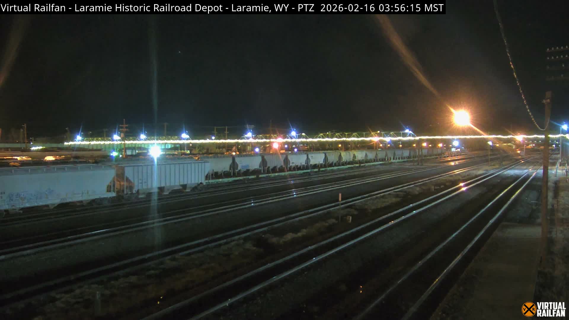 Laramie Historic Railroad Depot Live Cam - Laramie, Albany, Wyoming, USA 