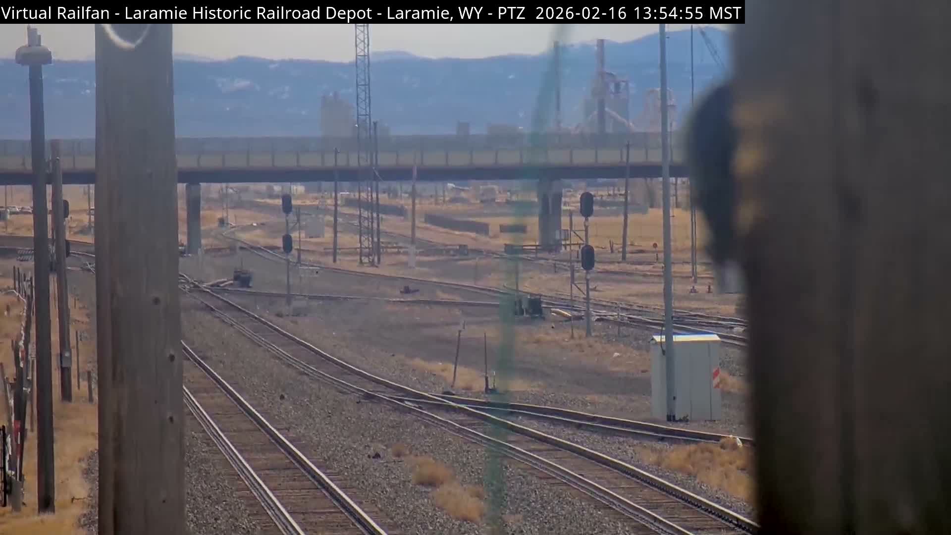 Laramie Historic Railroad Depot Live Cam - Laramie, Albany, Wyoming, USA 