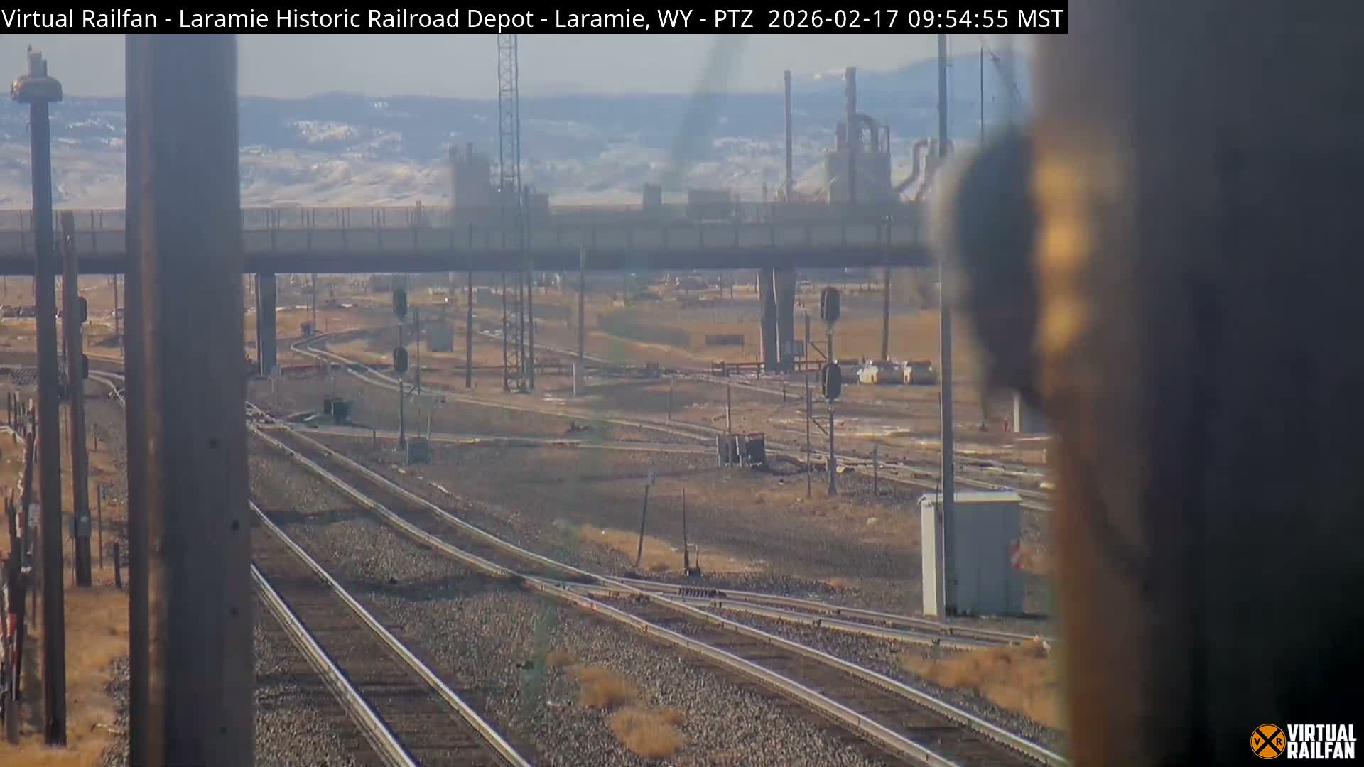 Laramie Historic Railroad Depot Live Cam - Laramie, Albany, Wyoming, USA 