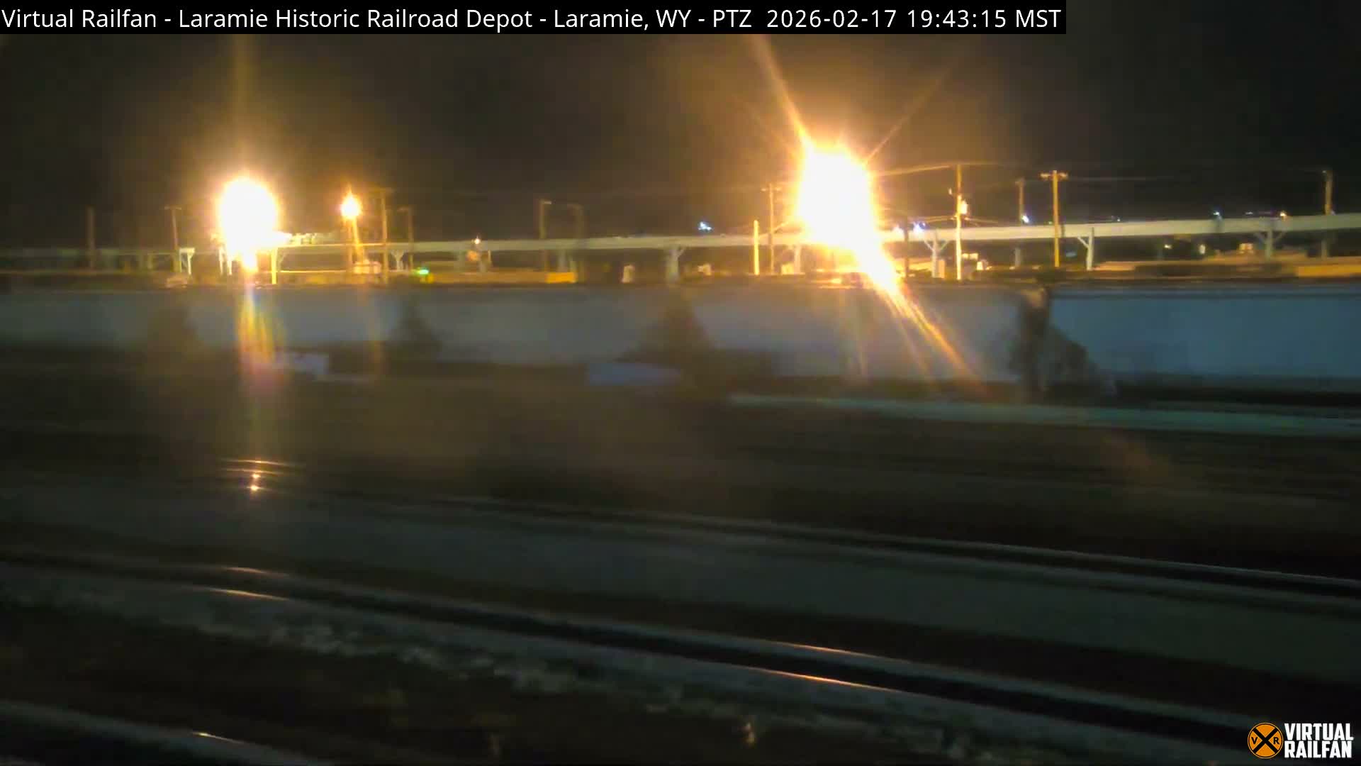Laramie Historic Railroad Depot Live Cam - Laramie, Albany, Wyoming, USA 