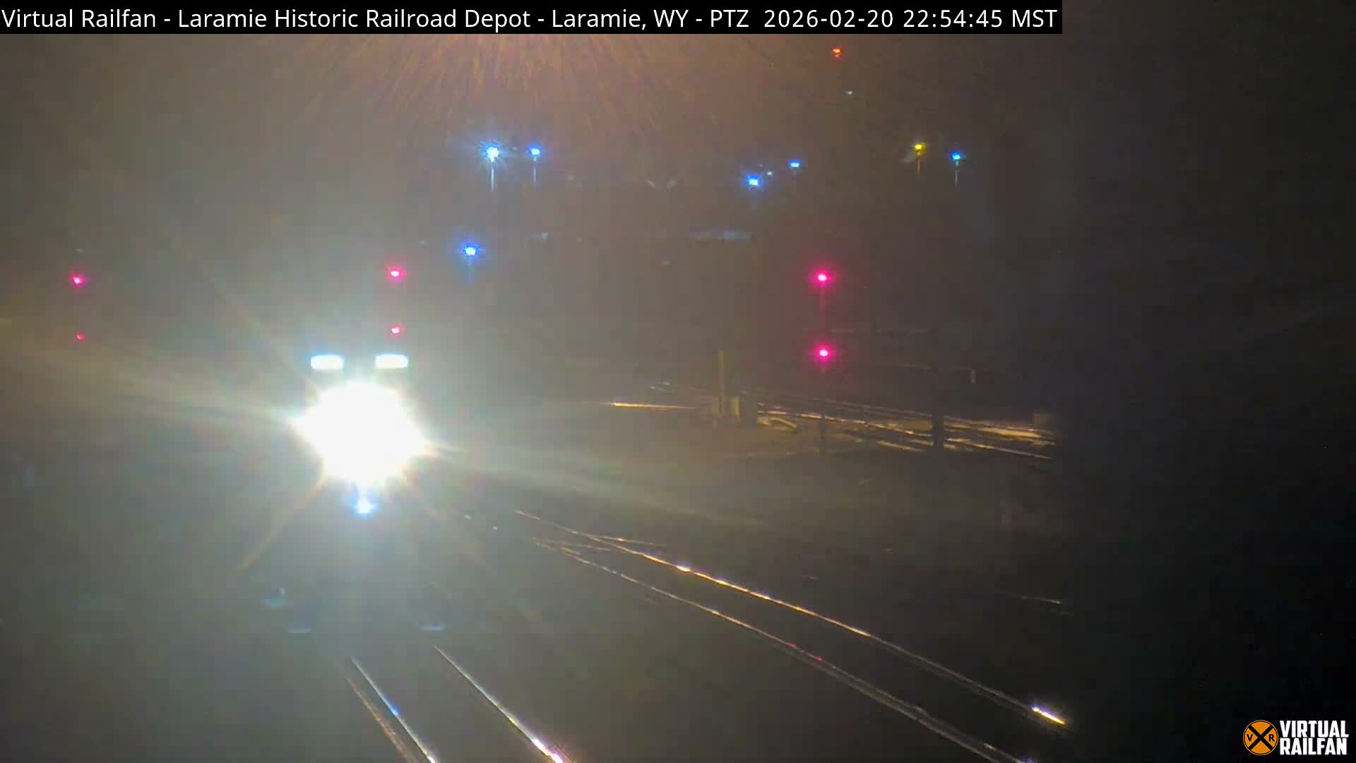 Laramie Historic Railroad Depot Live Cam - Laramie, Albany, Wyoming, USA 