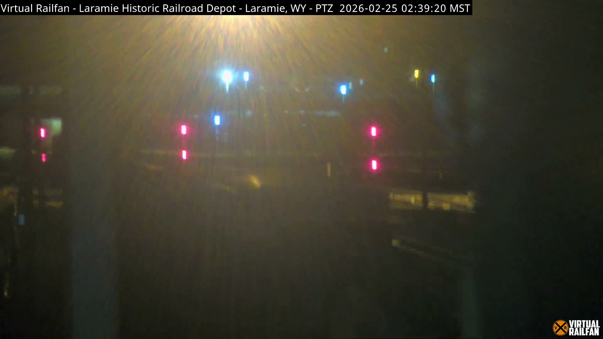 Laramie Historic Railroad Depot Live Cam - Laramie, Albany, Wyoming, USA 