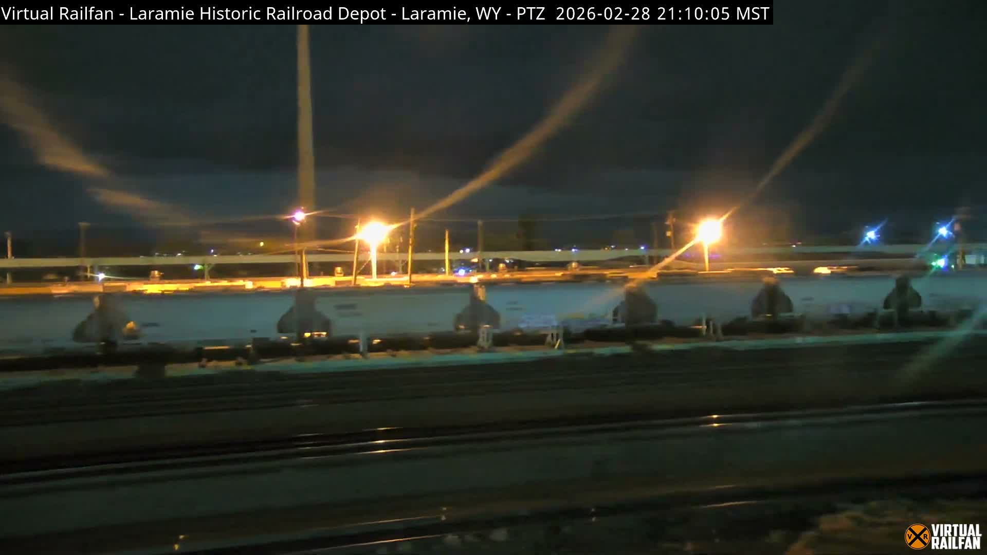 Laramie Historic Railroad Depot Live Cam - Laramie, Albany, Wyoming, USA 