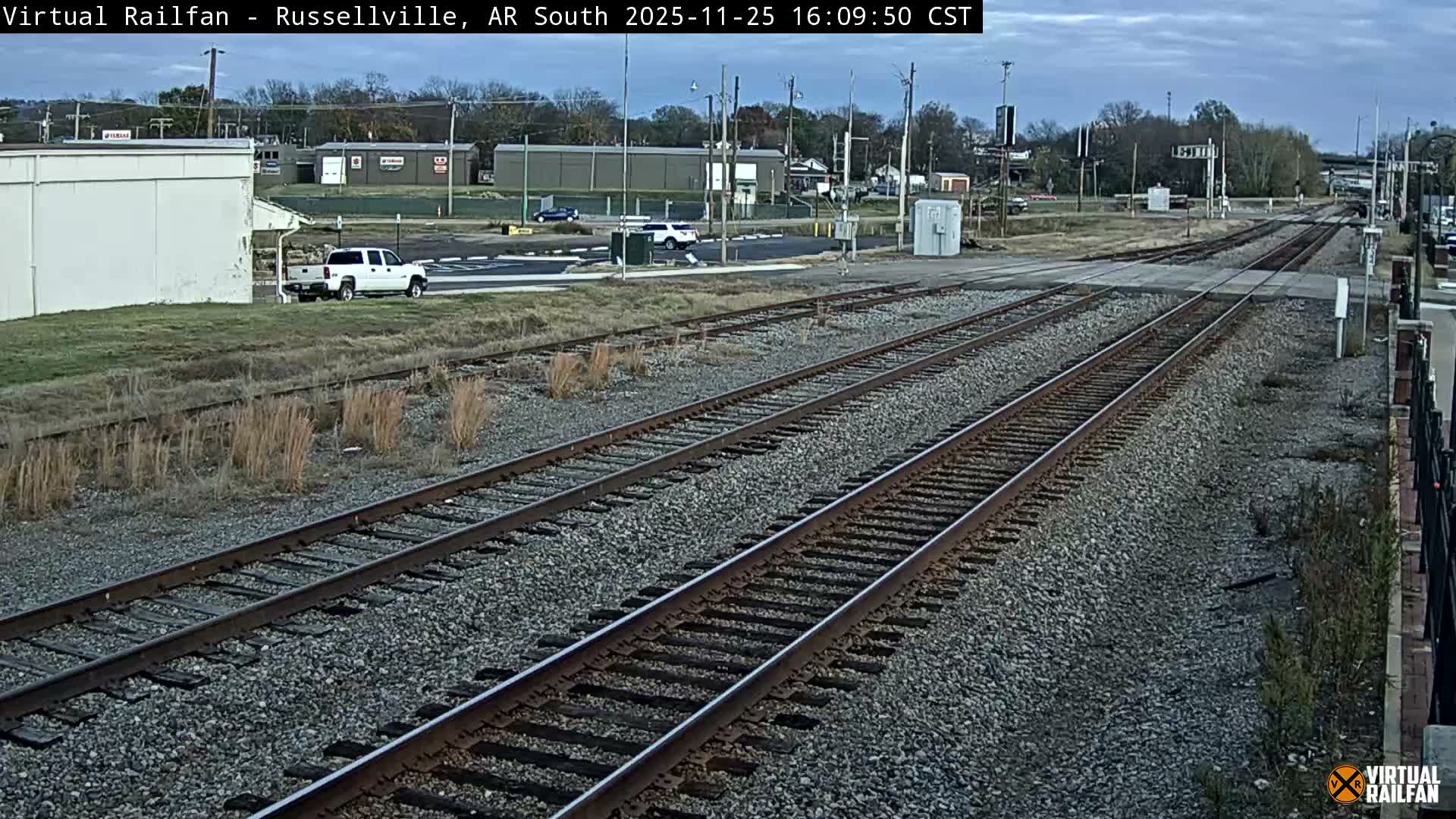 Russellville Railroad Crossing Junction Live Cam - Russellville, Pope, Arkansas, USA 