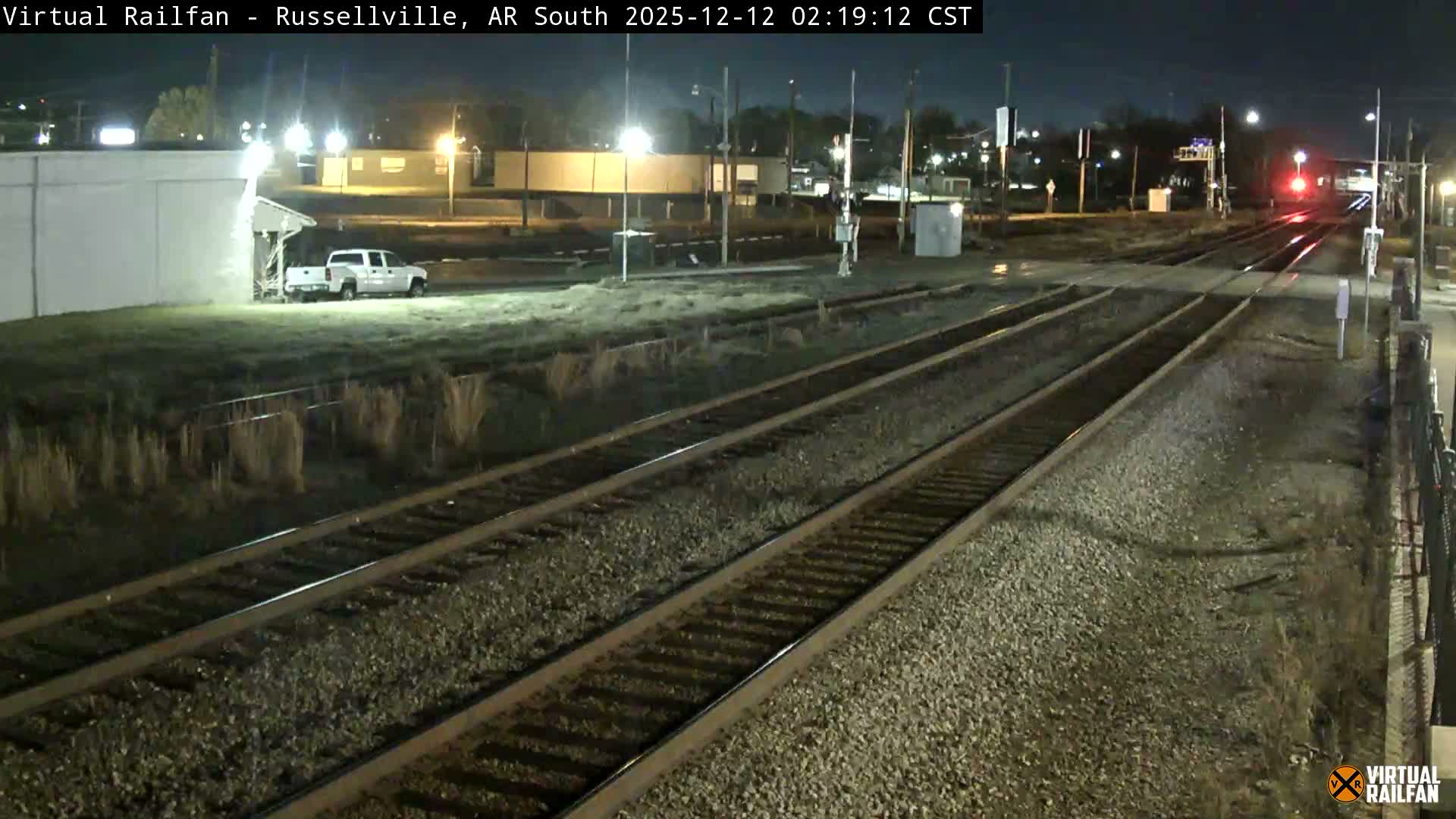 Russellville Railroad Crossing Junction Live Cam - Russellville, Pope, Arkansas, USA 