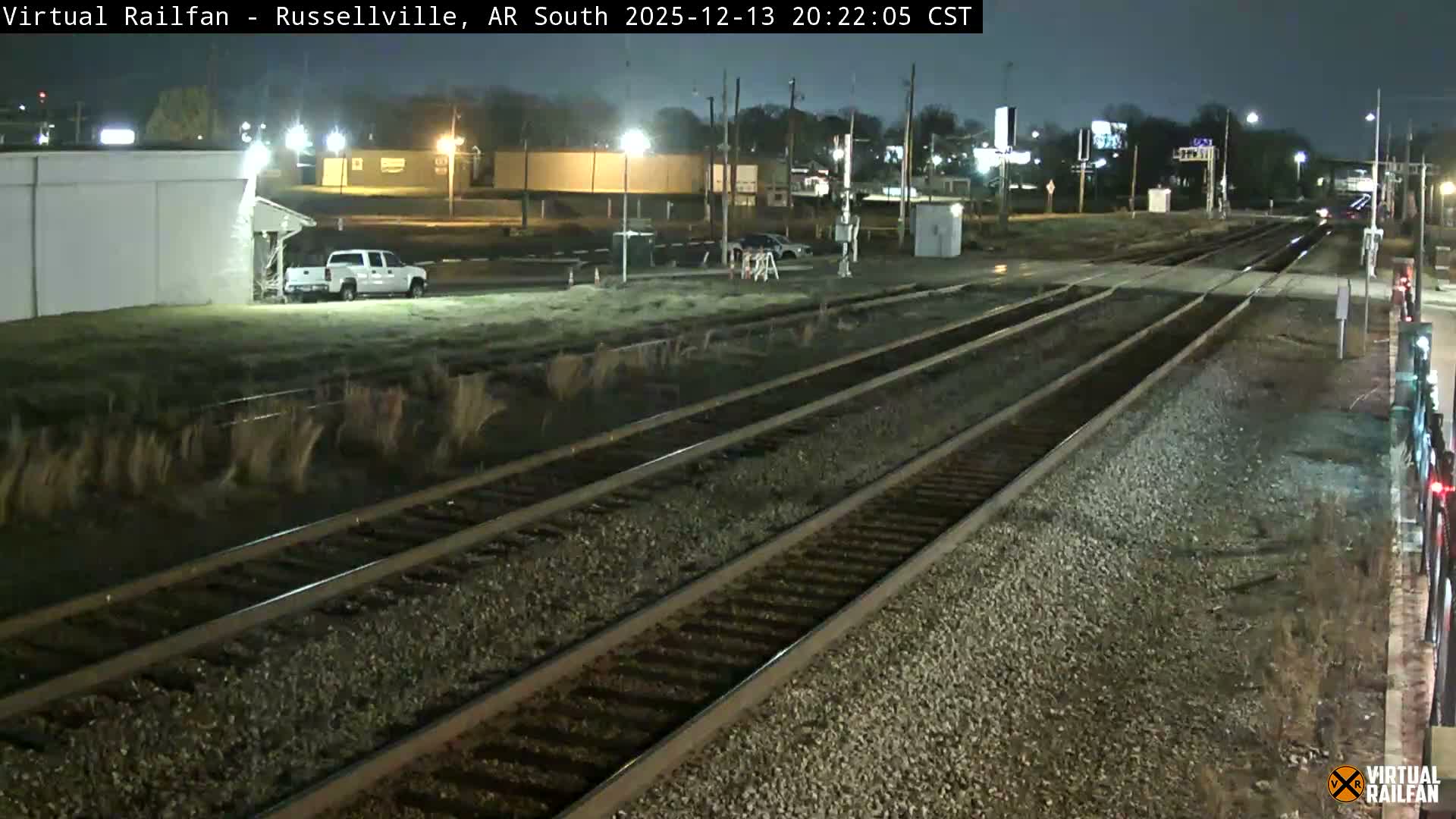 Russellville Railroad Crossing Junction Live Cam - Russellville, Pope, Arkansas, USA 
