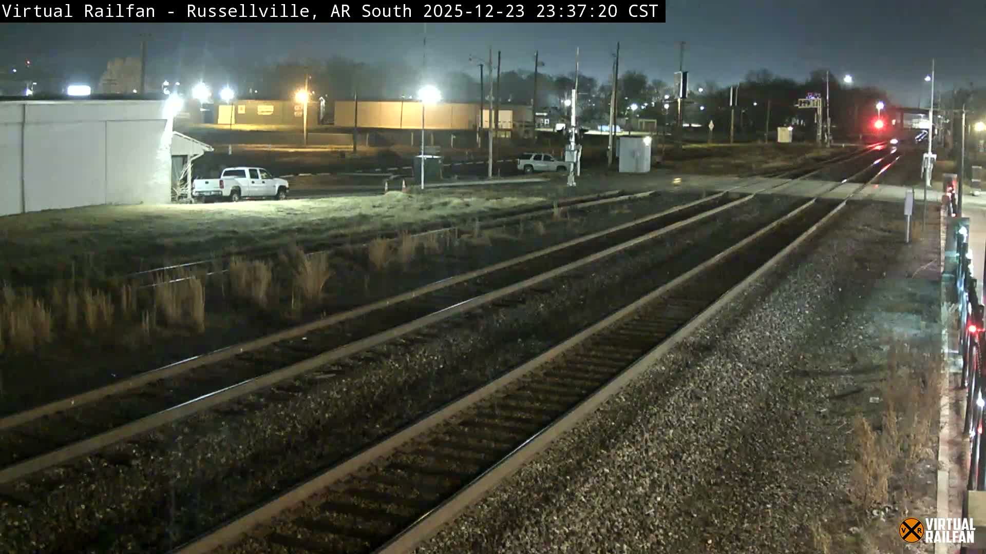 Russellville Railroad Crossing Junction Live Cam - Russellville, Pope, Arkansas, USA 