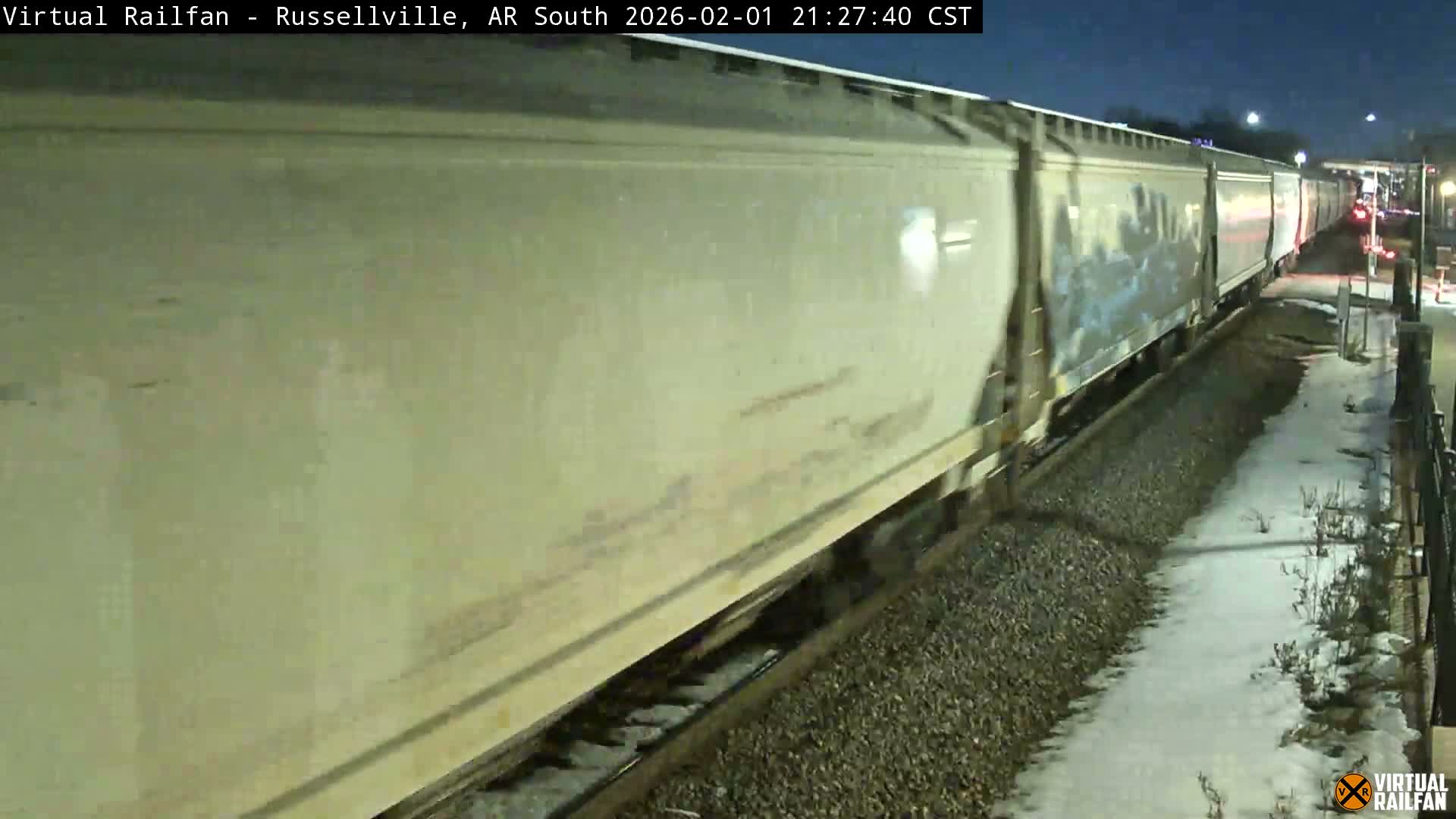 Russellville Railroad Crossing Junction Live Cam - Russellville, Pope, Arkansas, USA 