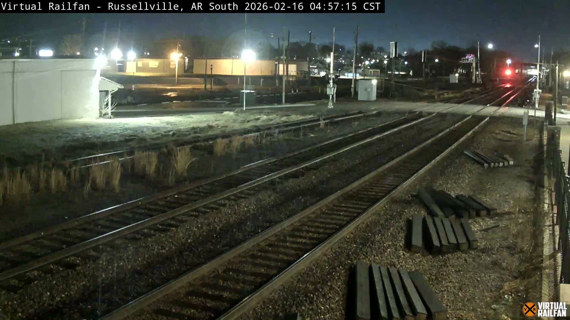 Russellville Railroad Crossing Junction Live Cam - Russellville, Pope, Arkansas, USA 