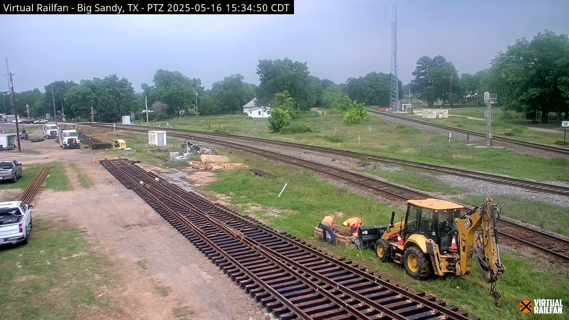Big Sandy Railroad Junction Live Cam - Big Sandy, Upshur, Texas, USA