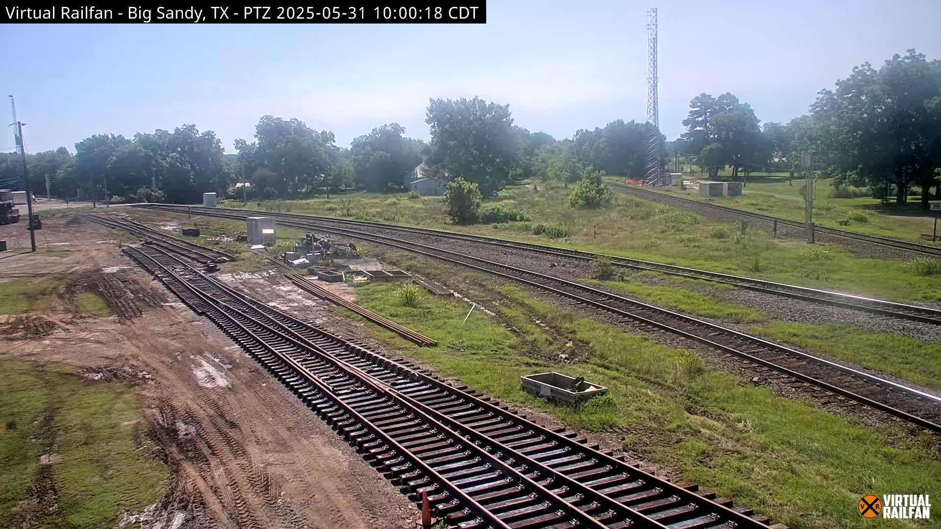 Big Sandy Railroad Junction Live Cam - Big Sandy, Upshur, Texas, USA