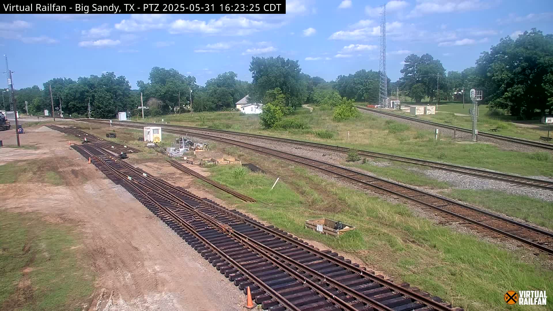 Big Sandy Railroad Junction Live Cam - Big Sandy, Upshur, Texas, USA