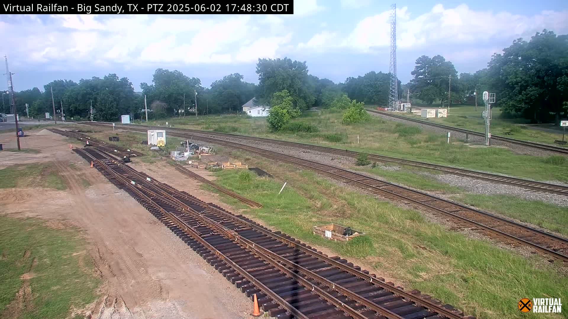 Big Sandy Railroad Junction Live Cam - Big Sandy, Upshur, Texas, USA