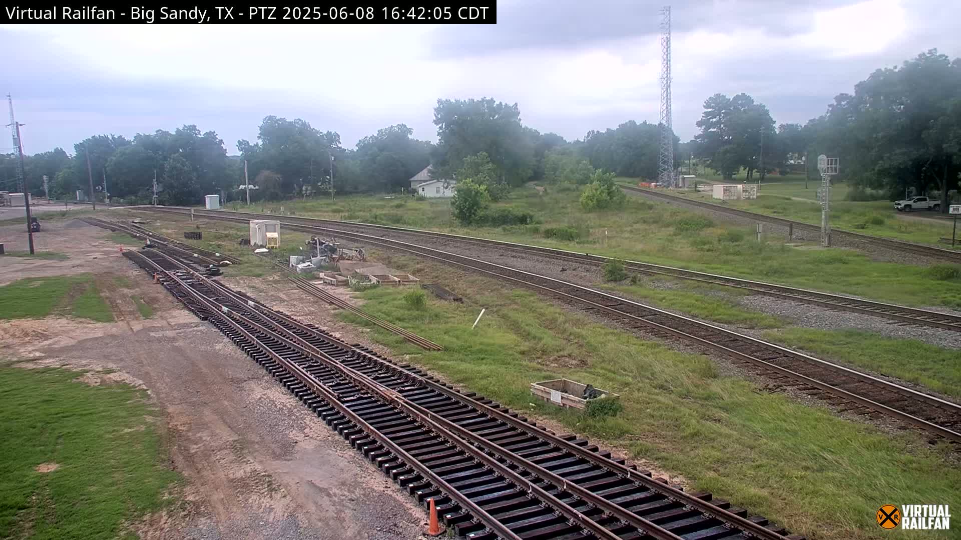 Big Sandy Railroad Junction Live Cam - Big Sandy, Upshur, Texas, USA