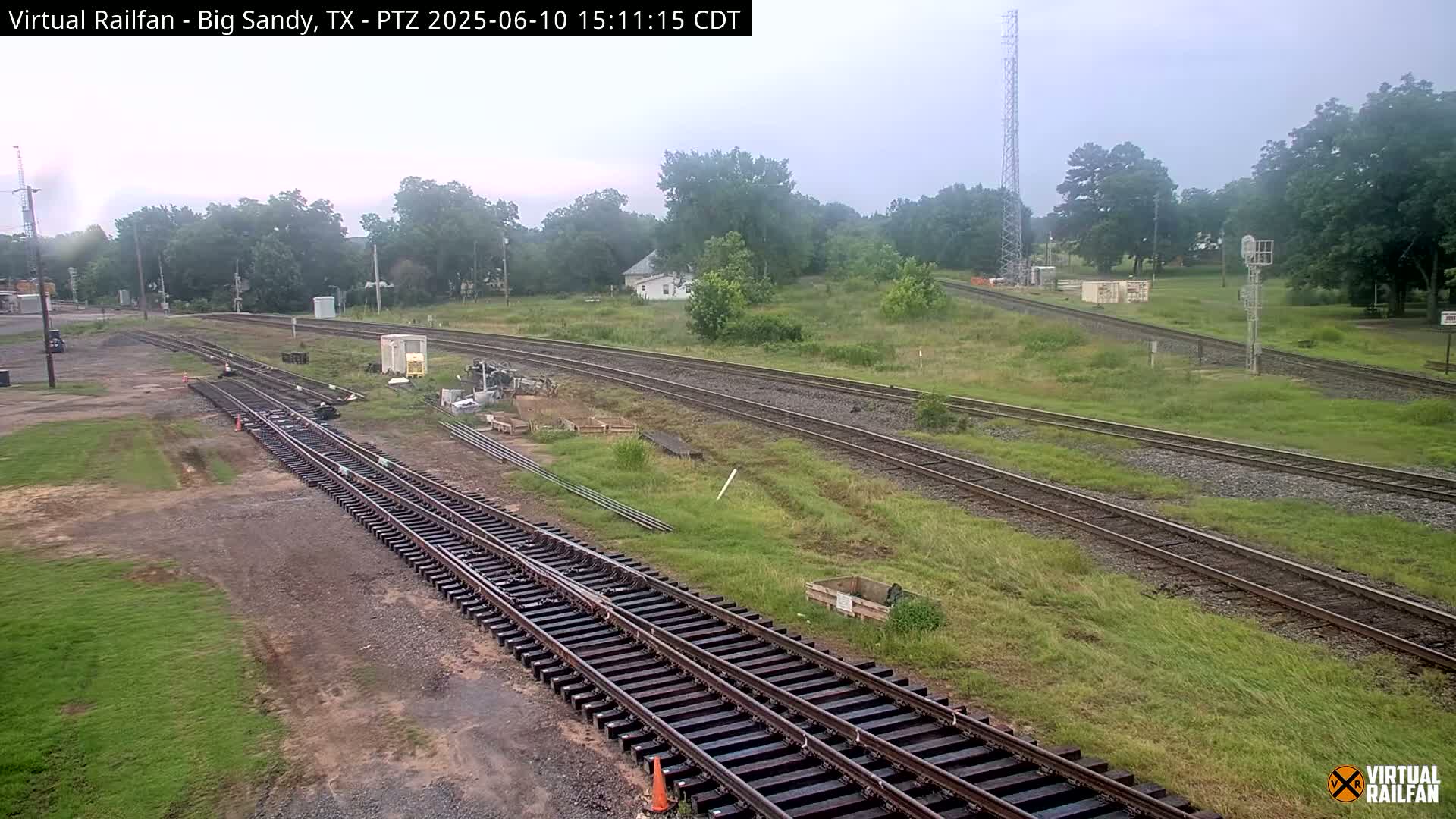 Big Sandy Railroad Junction Live Cam - Big Sandy, Upshur, Texas, USA