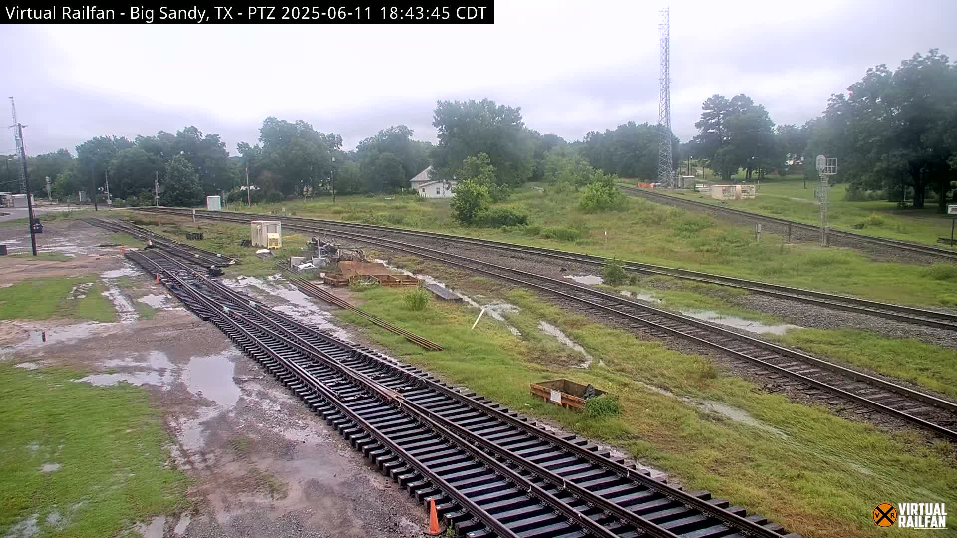 Big Sandy Railroad Junction Live Cam - Big Sandy, Upshur, Texas, USA