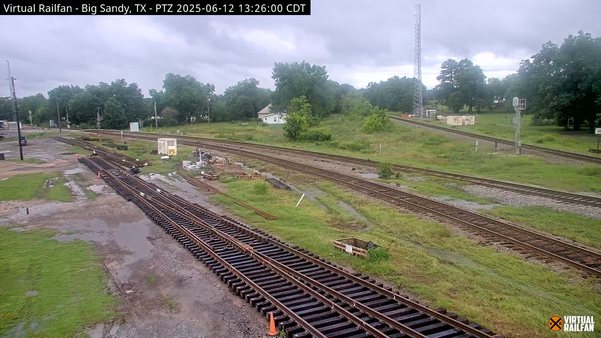 Big Sandy Railroad Junction Live Cam - Big Sandy, Upshur, Texas, USA