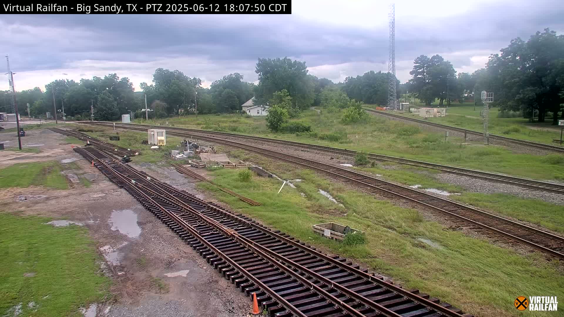 Big Sandy Railroad Junction Live Cam - Big Sandy, Upshur, Texas, USA