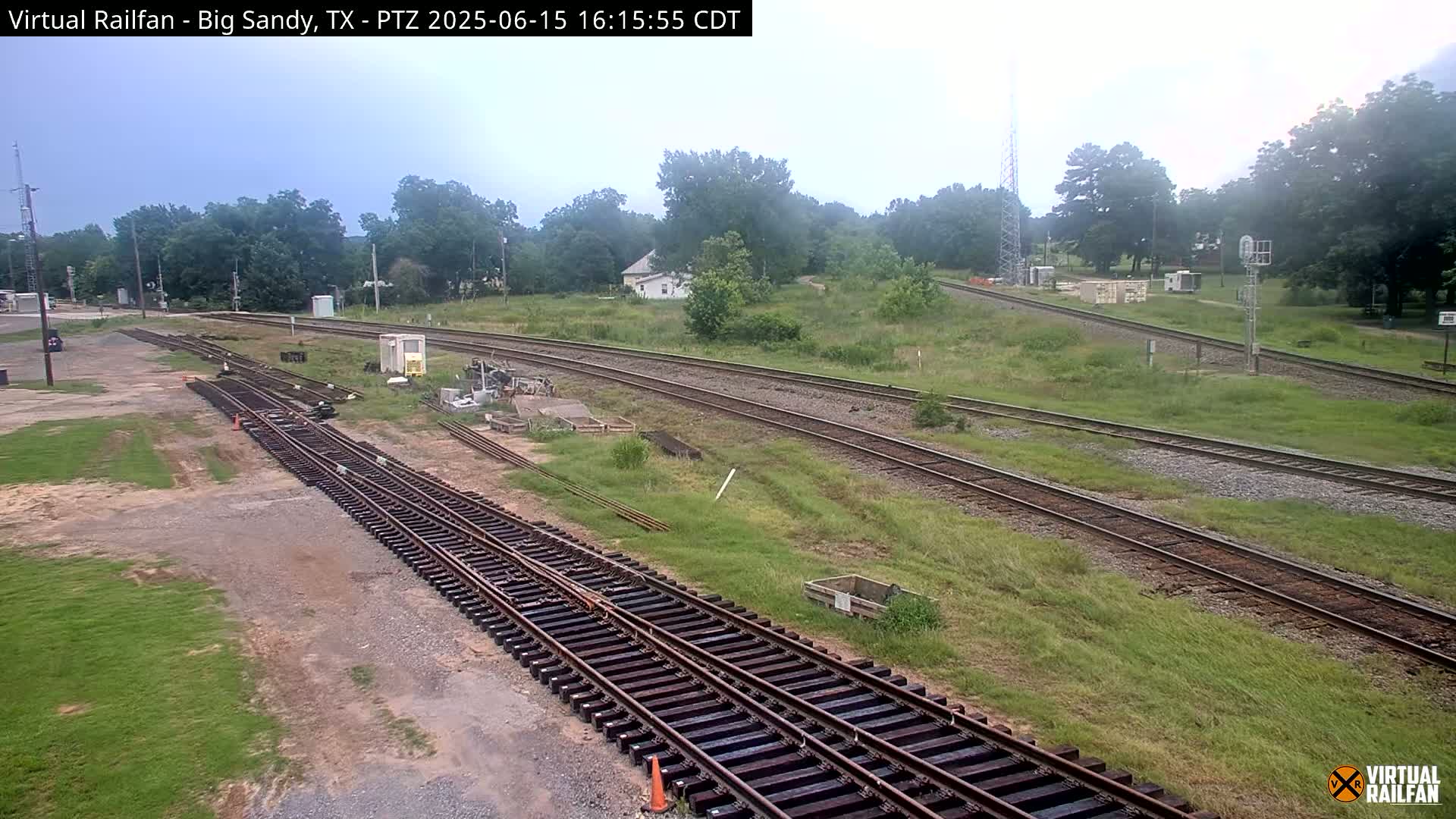 Big Sandy Railroad Junction Live Cam - Big Sandy, Upshur, Texas, USA