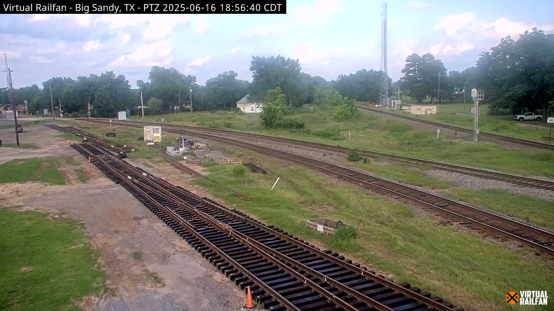 Big Sandy Railroad Junction Live Cam - Big Sandy, Upshur, Texas, USA