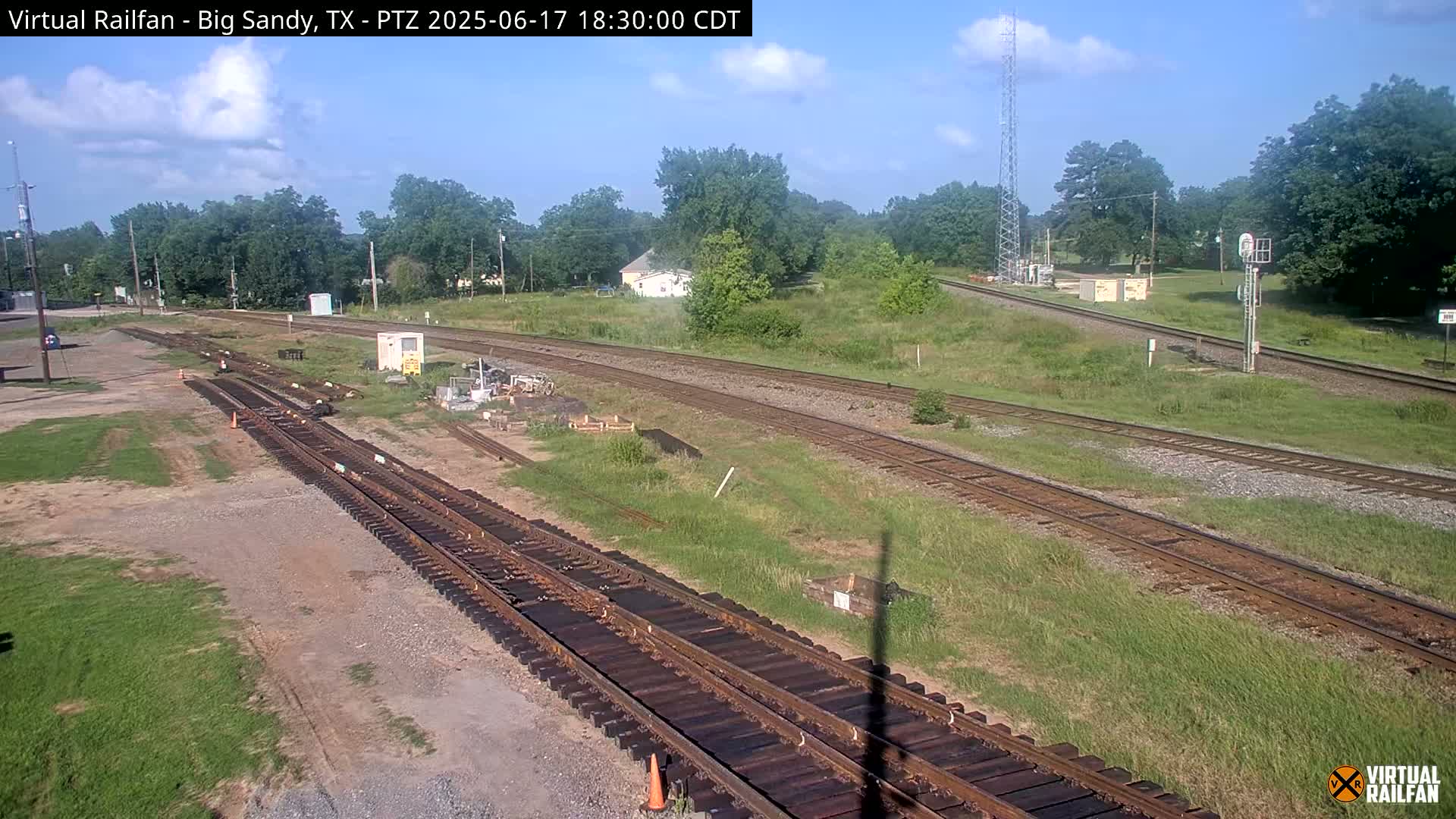 Big Sandy Railroad Junction Live Cam - Big Sandy, Upshur, Texas, USA