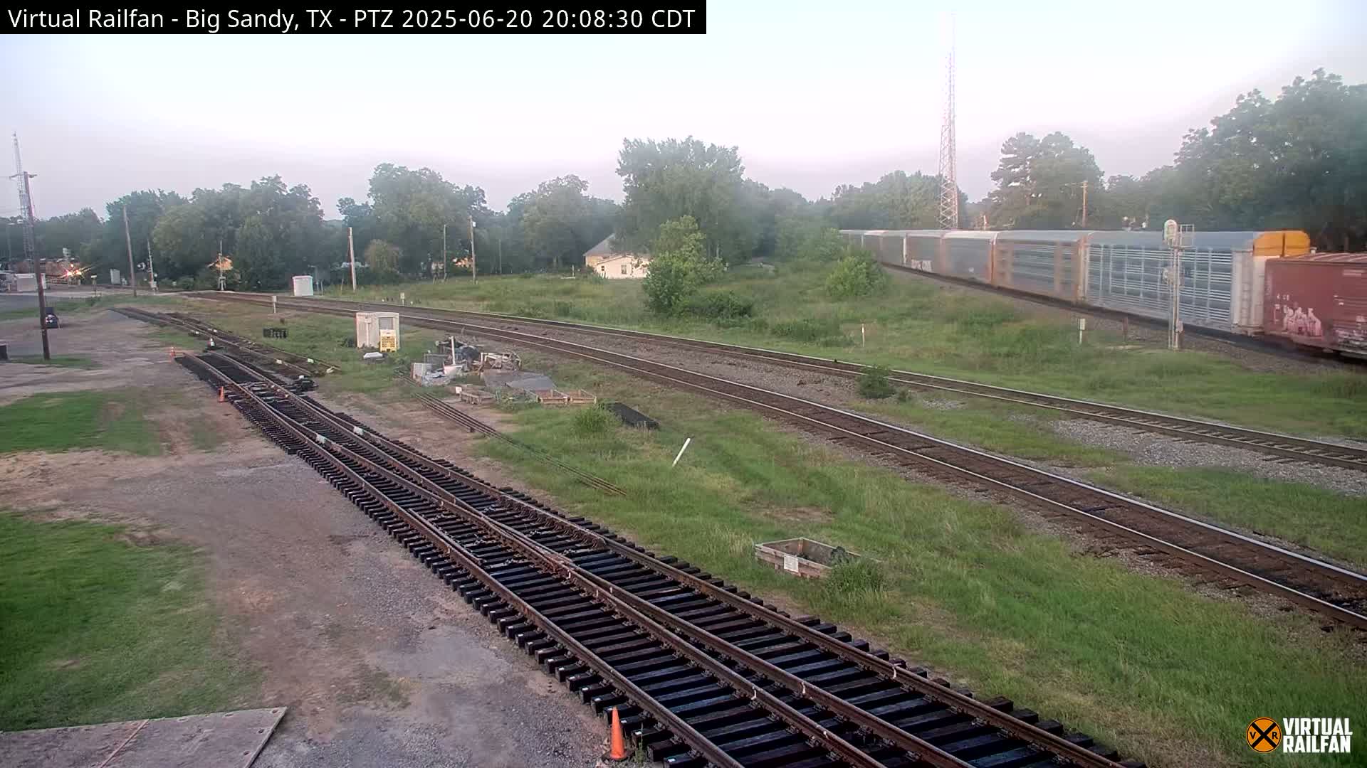 Big Sandy Railroad Junction Live Cam - Big Sandy, Upshur, Texas, USA