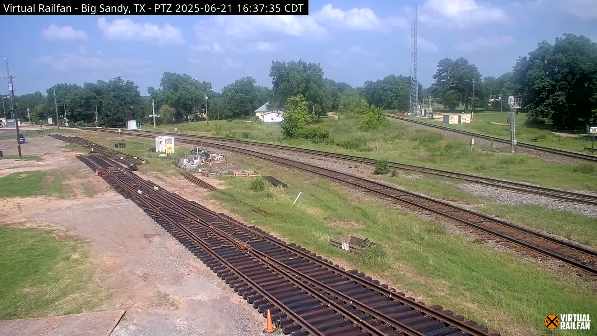 Big Sandy Railroad Junction Live Cam - Big Sandy, Upshur, Texas, USA