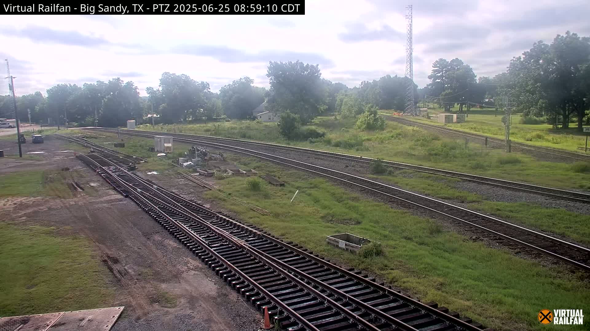 Big Sandy Railroad Junction Live Cam - Big Sandy, Upshur, Texas, USA