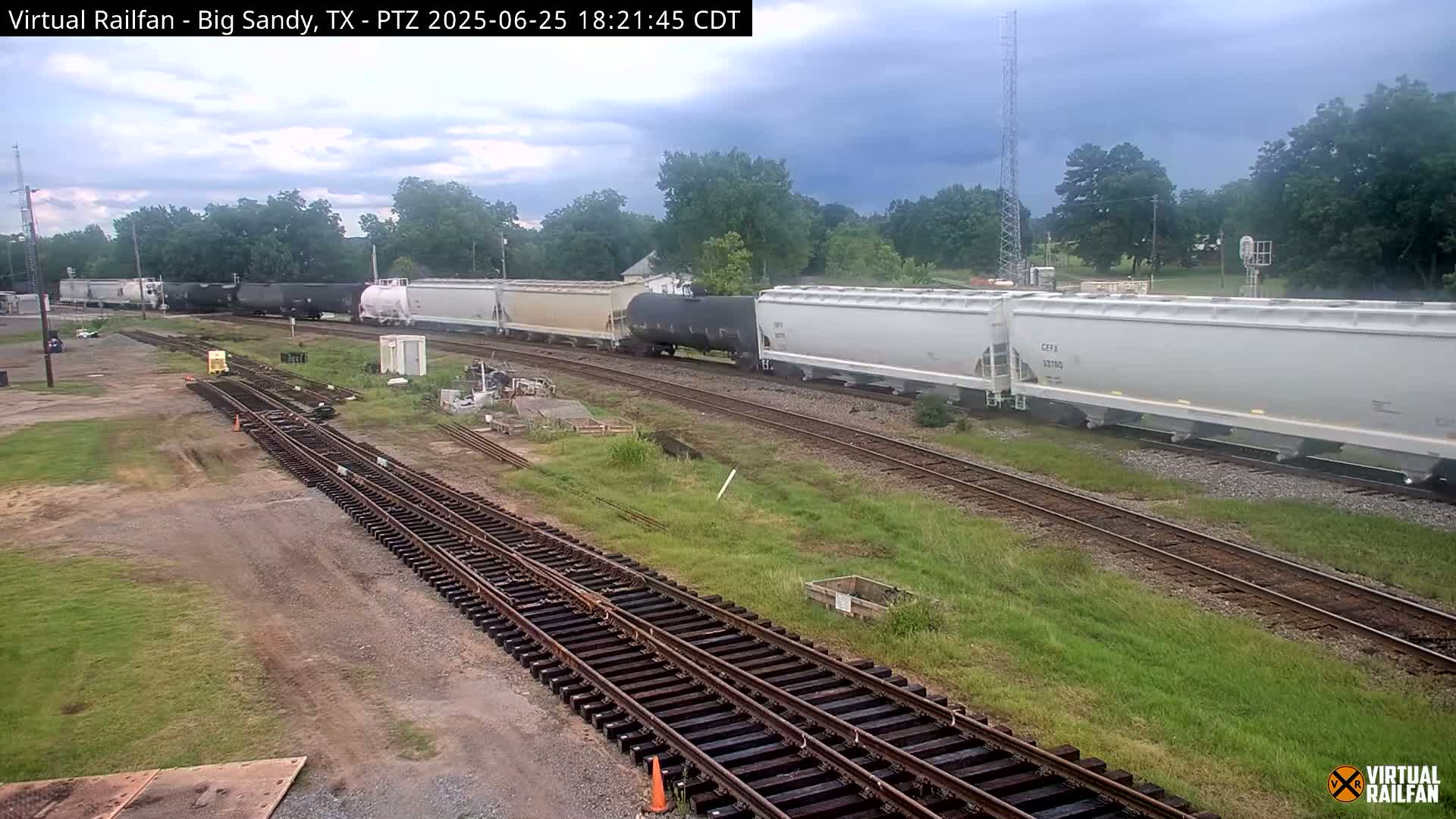 Big Sandy Railroad Junction Live Cam - Big Sandy, Upshur, Texas, USA
