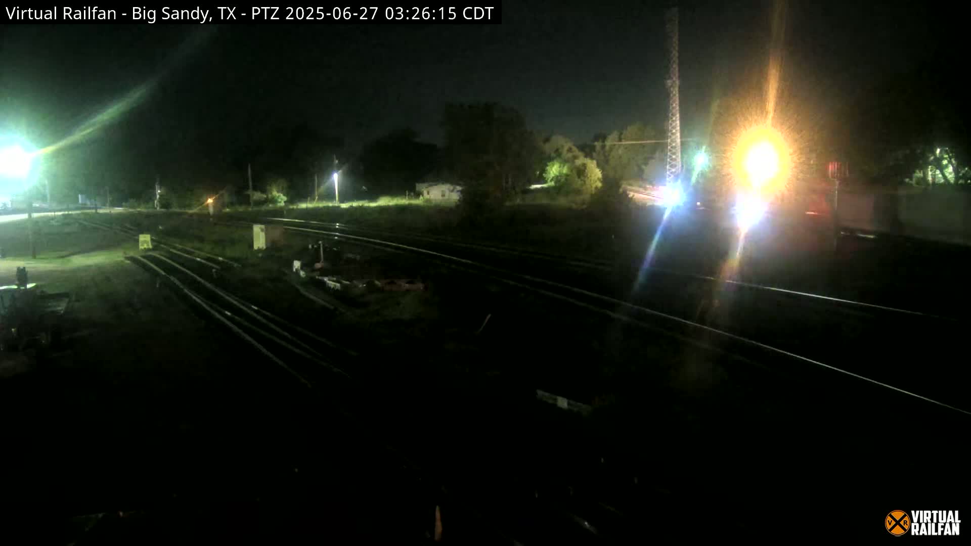 Big Sandy Railroad Junction Live Cam - Big Sandy, Upshur, Texas, USA