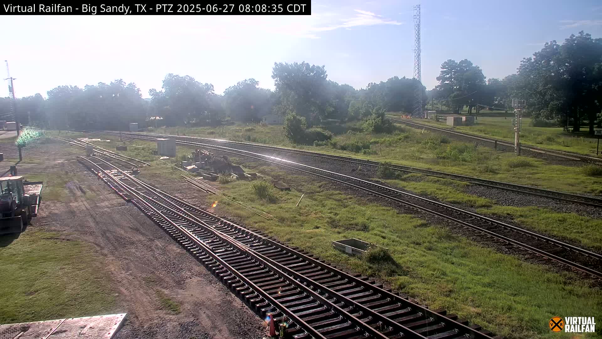 Big Sandy Railroad Junction Live Cam - Big Sandy, Upshur, Texas, USA