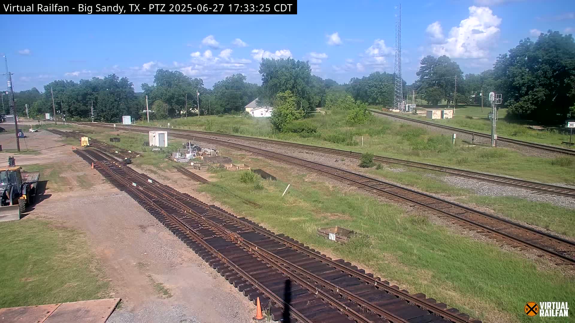 Big Sandy Railroad Junction Live Cam - Big Sandy, Upshur, Texas, USA