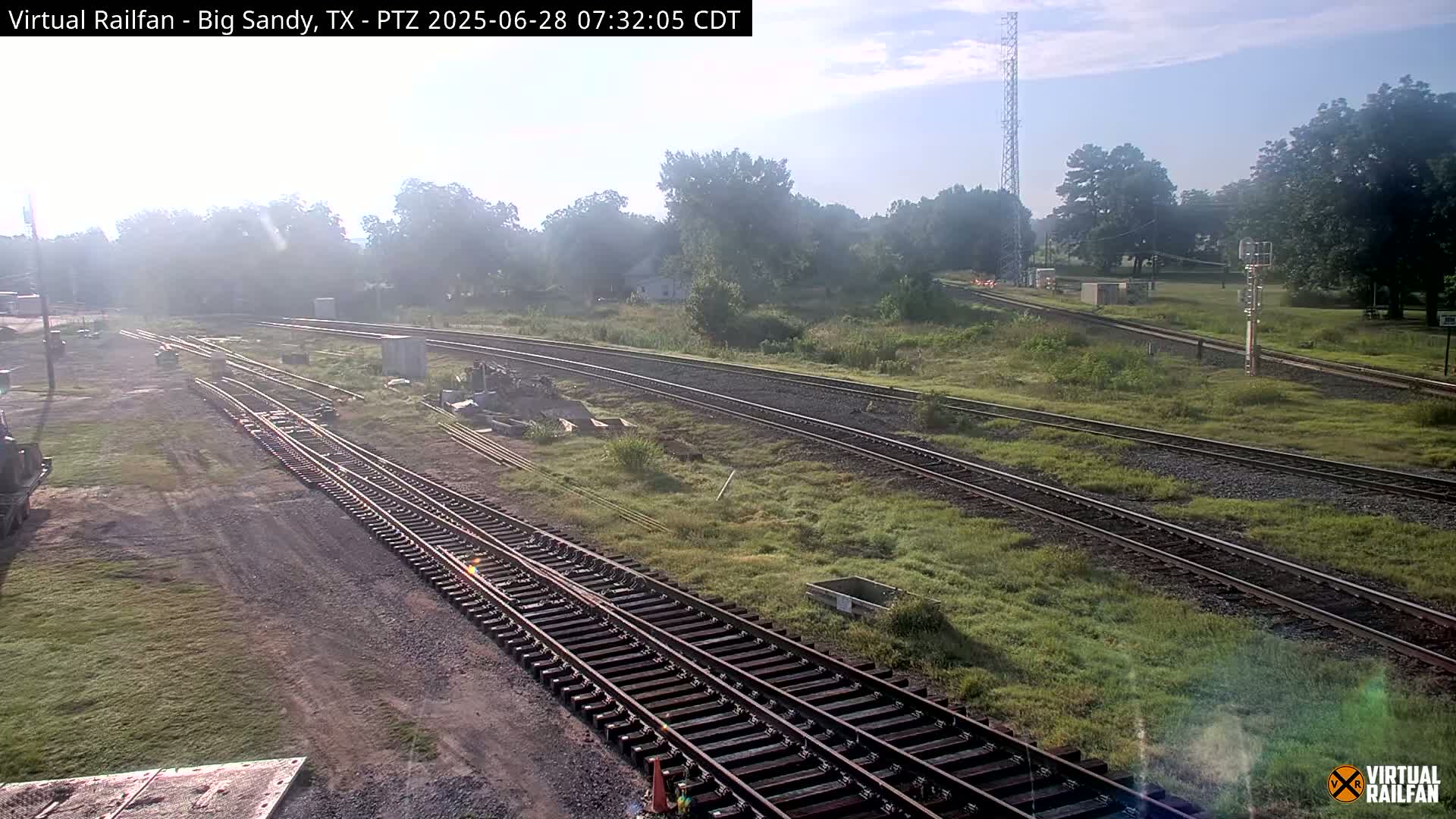 Big Sandy Railroad Junction Live Cam - Big Sandy, Upshur, Texas, USA