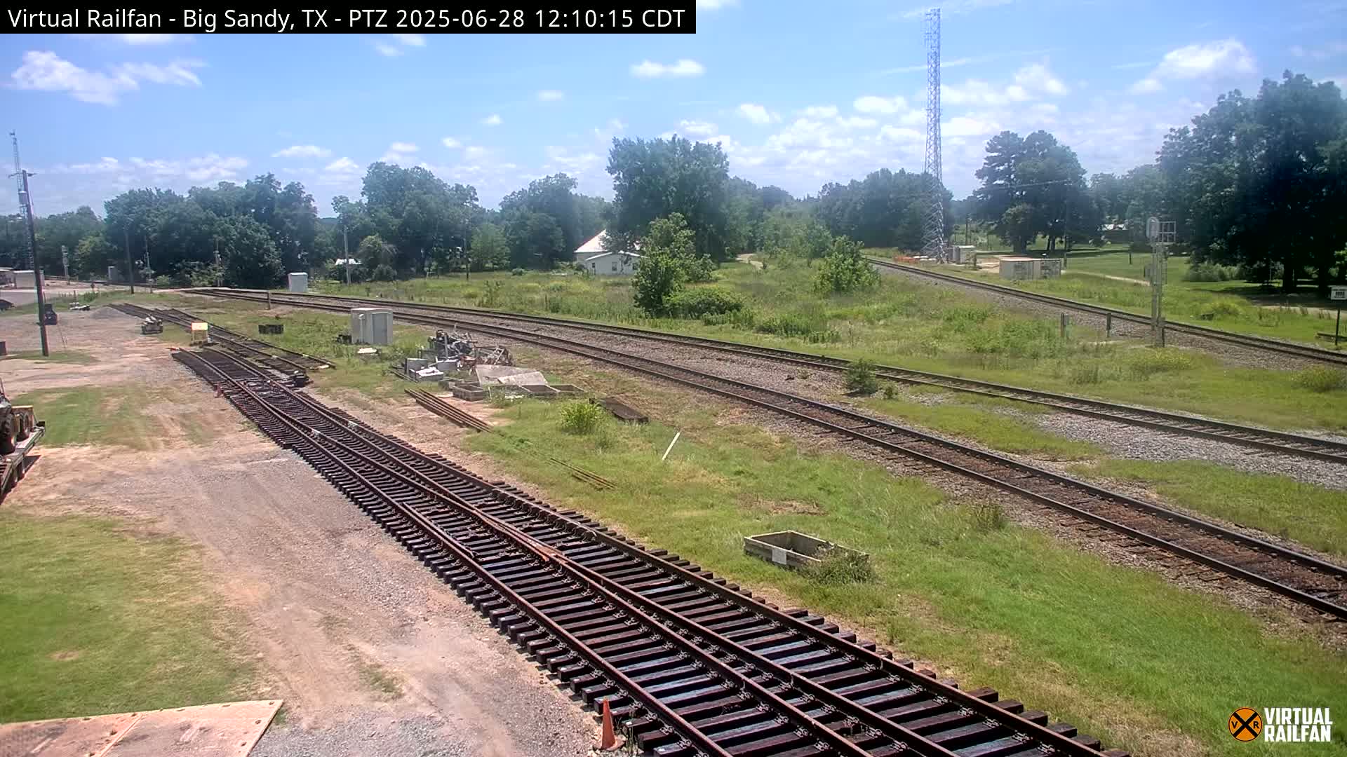 Big Sandy Railroad Junction Live Cam - Big Sandy, Upshur, Texas, USA