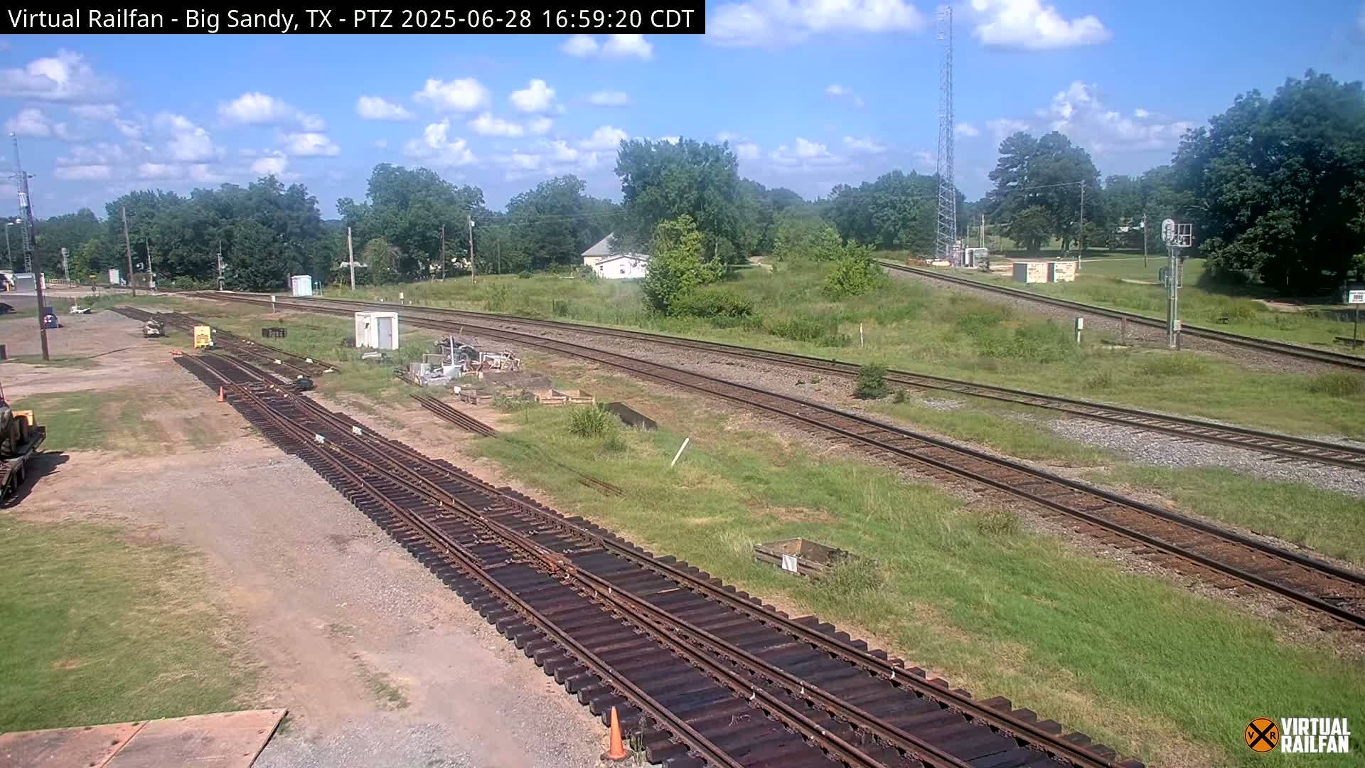 Big Sandy Railroad Junction Live Cam - Big Sandy, Upshur, Texas, USA