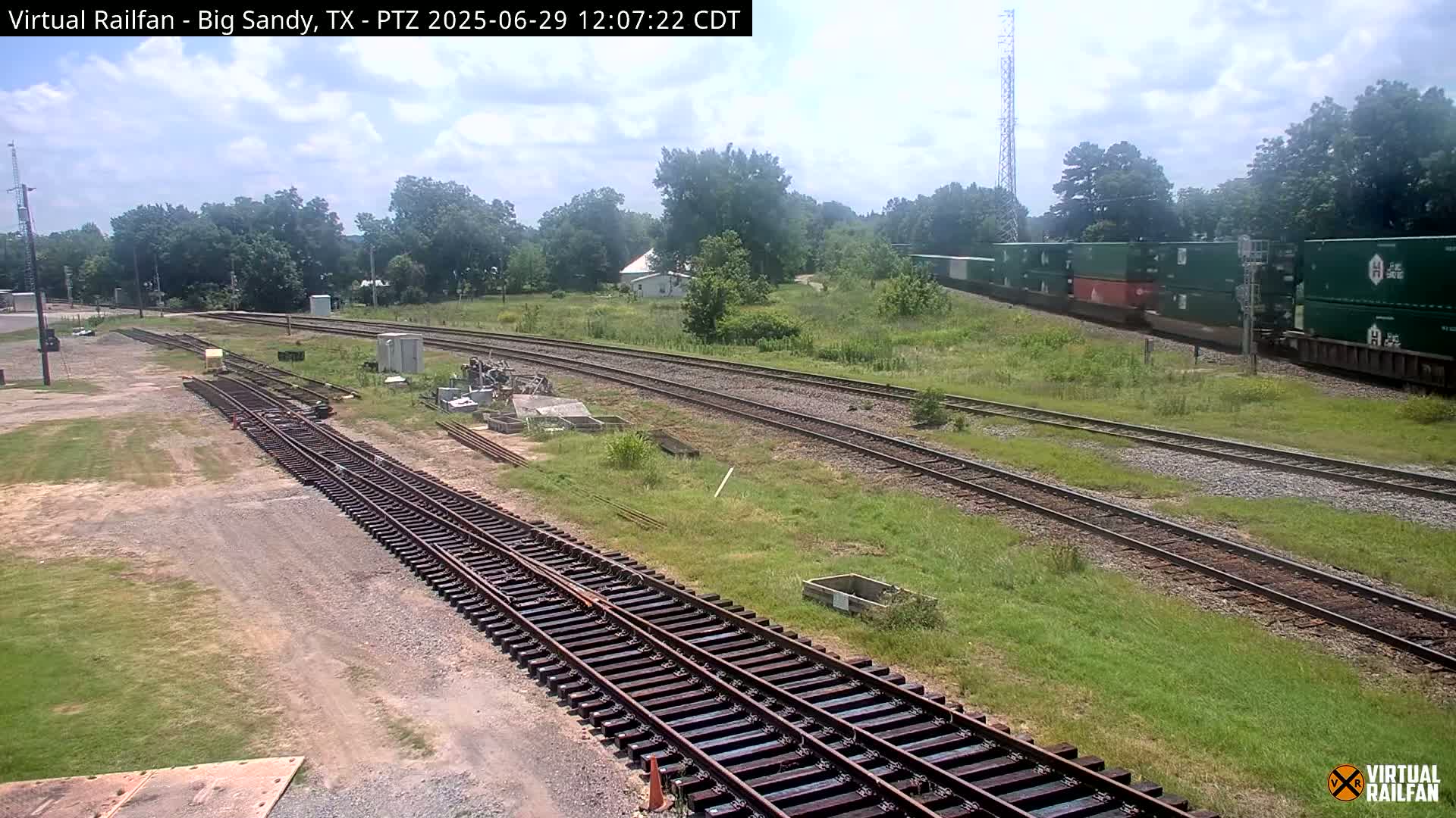 Big Sandy Railroad Junction Live Cam - Big Sandy, Upshur, Texas, USA