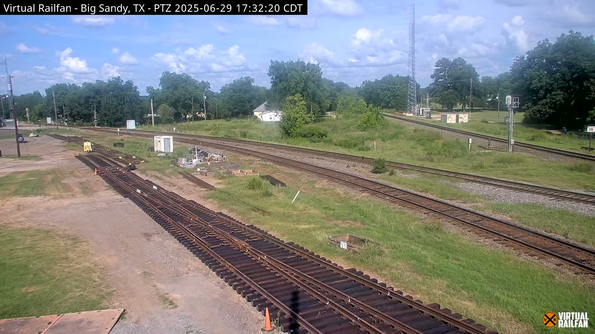 Big Sandy Railroad Junction Live Cam - Big Sandy, Upshur, Texas, USA