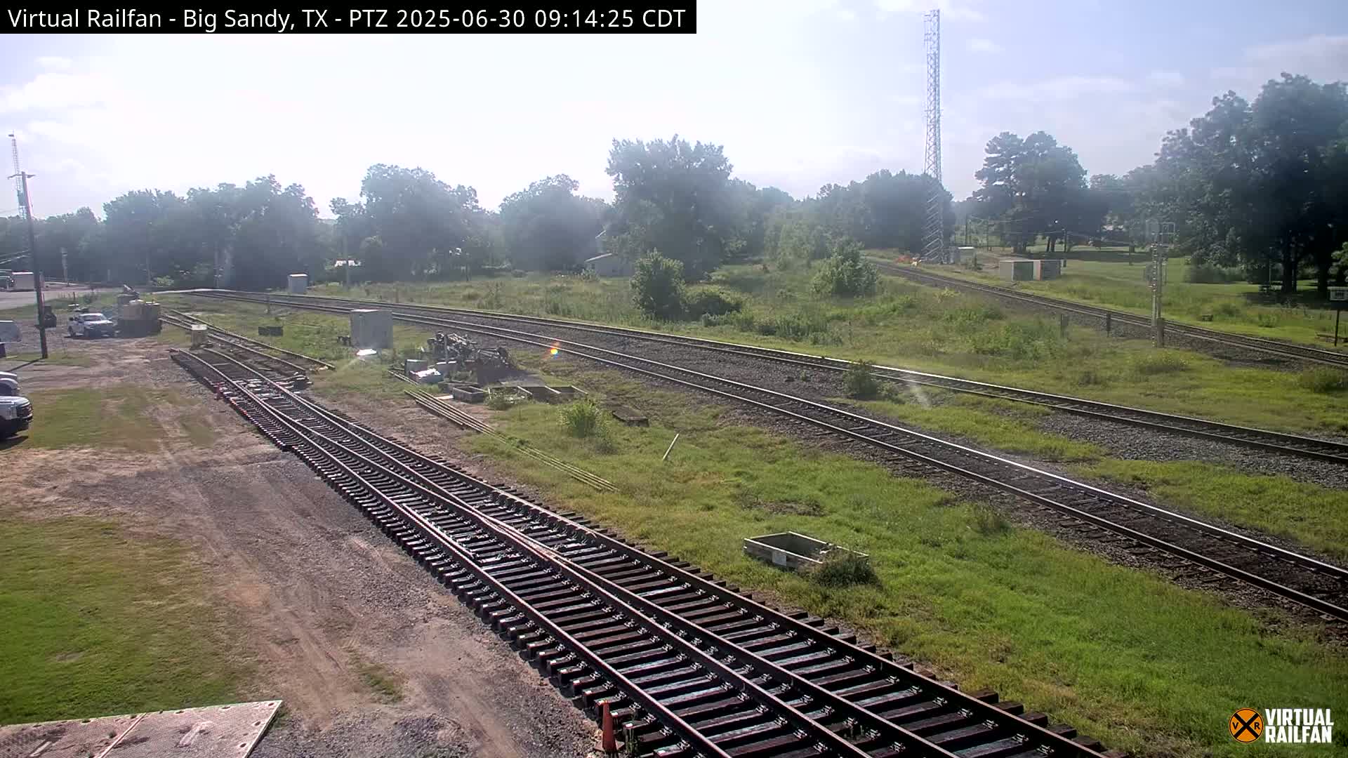 Big Sandy Railroad Junction Live Cam - Big Sandy, Upshur, Texas, USA