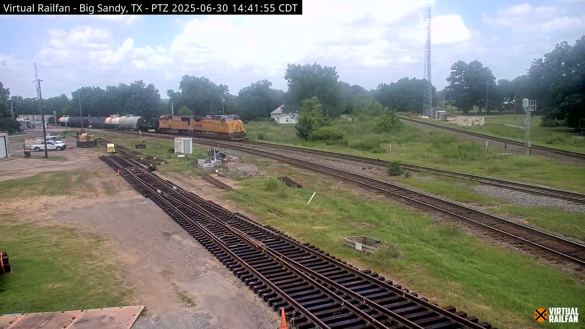 Big Sandy Railroad Junction Live Cam - Big Sandy, Upshur, Texas, USA