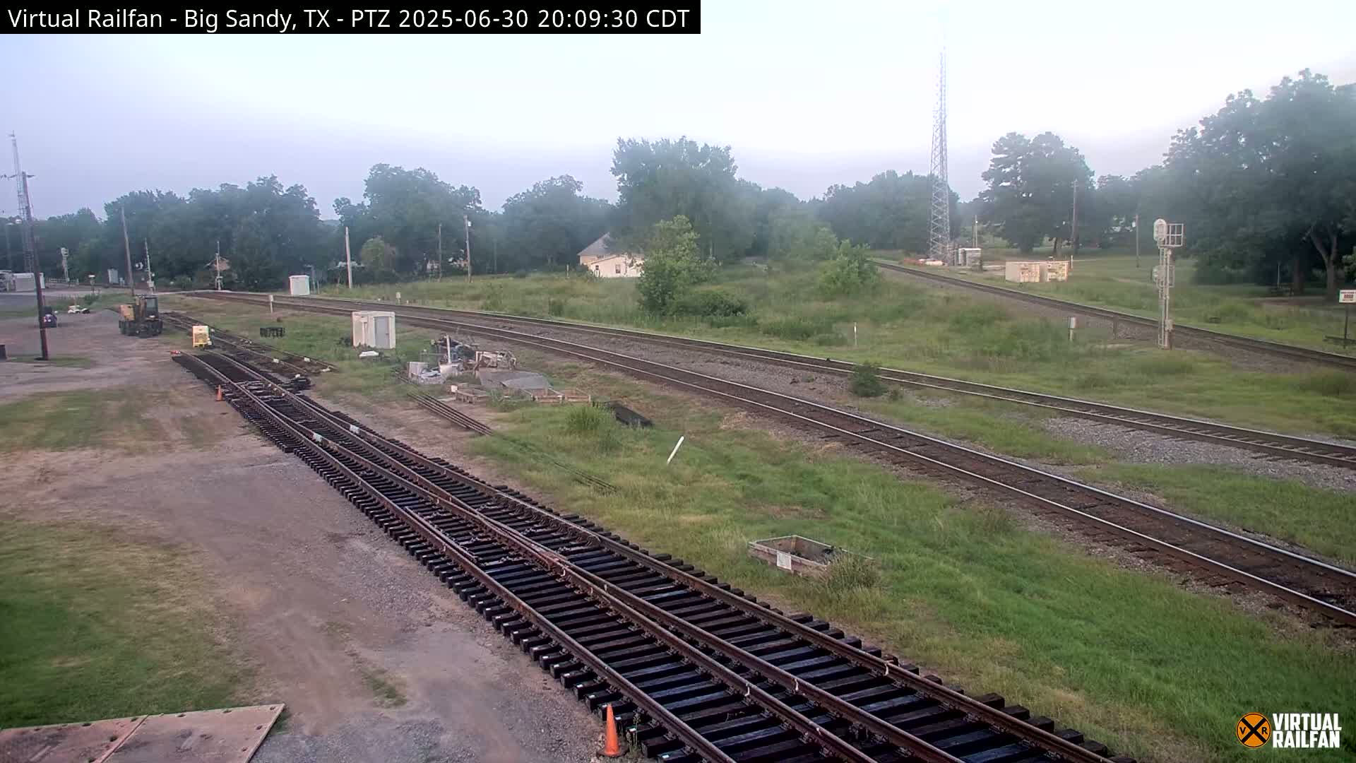 Big Sandy Railroad Junction Live Cam - Big Sandy, Upshur, Texas, USA